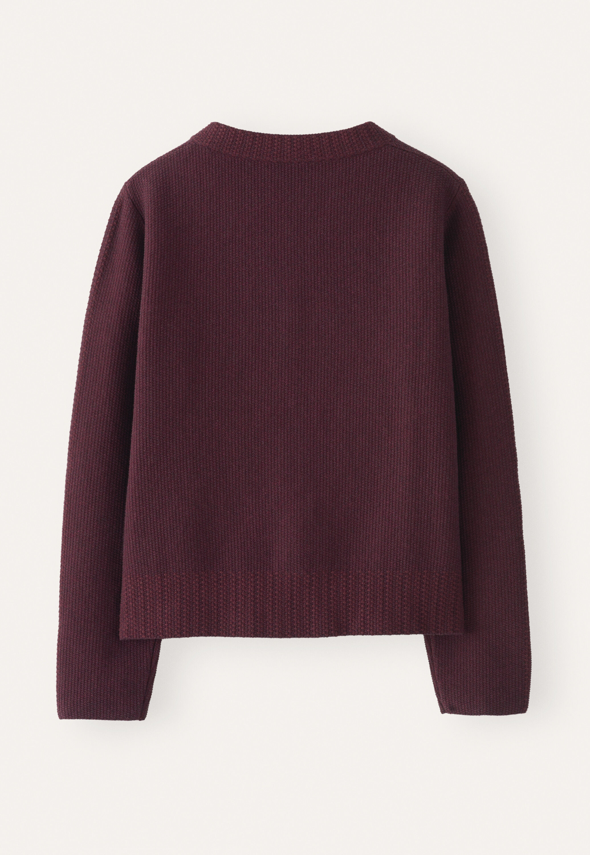 Inlaymuster-Cardigan