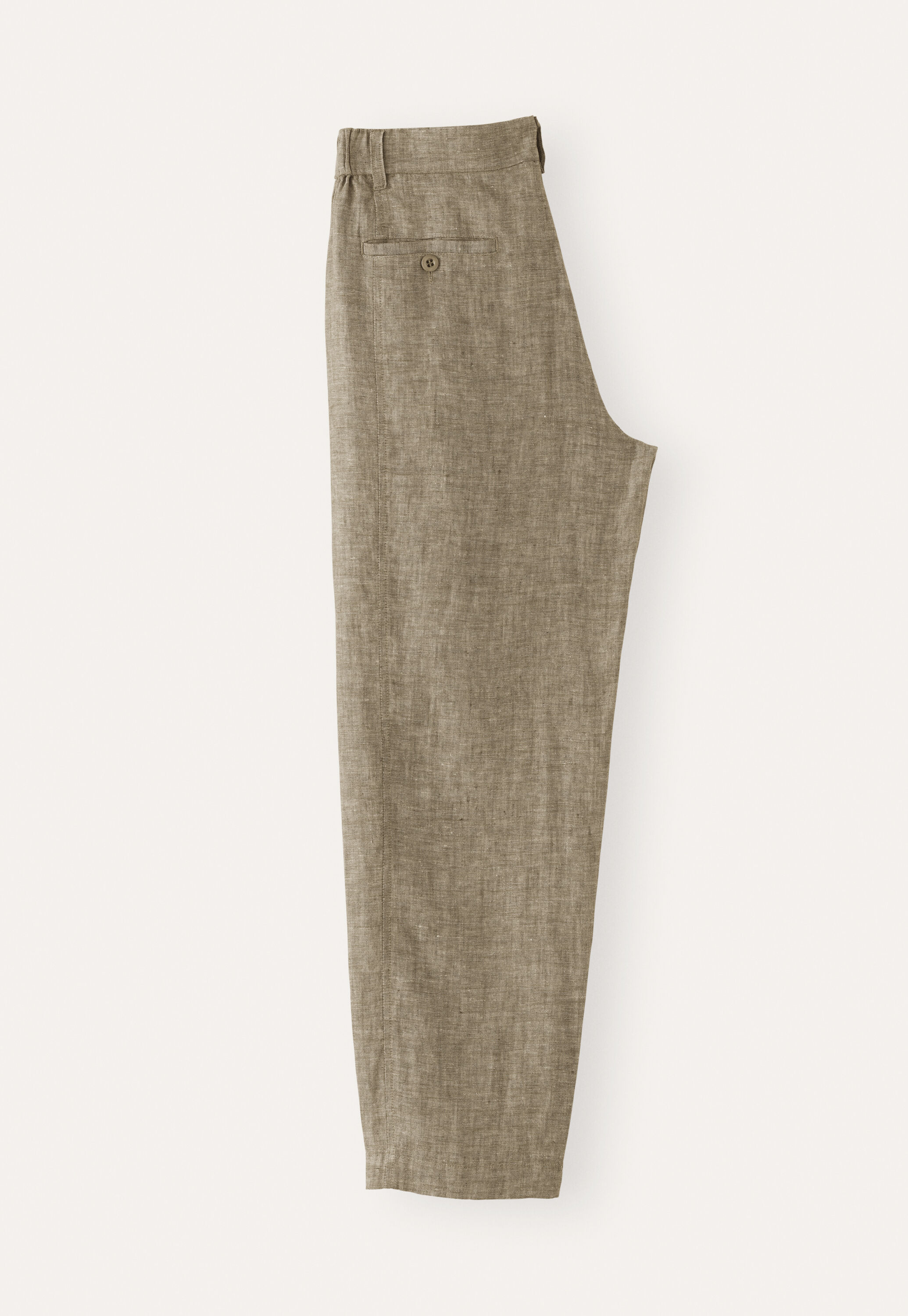 K&uuml;rzere, schmal zulaufende Hose