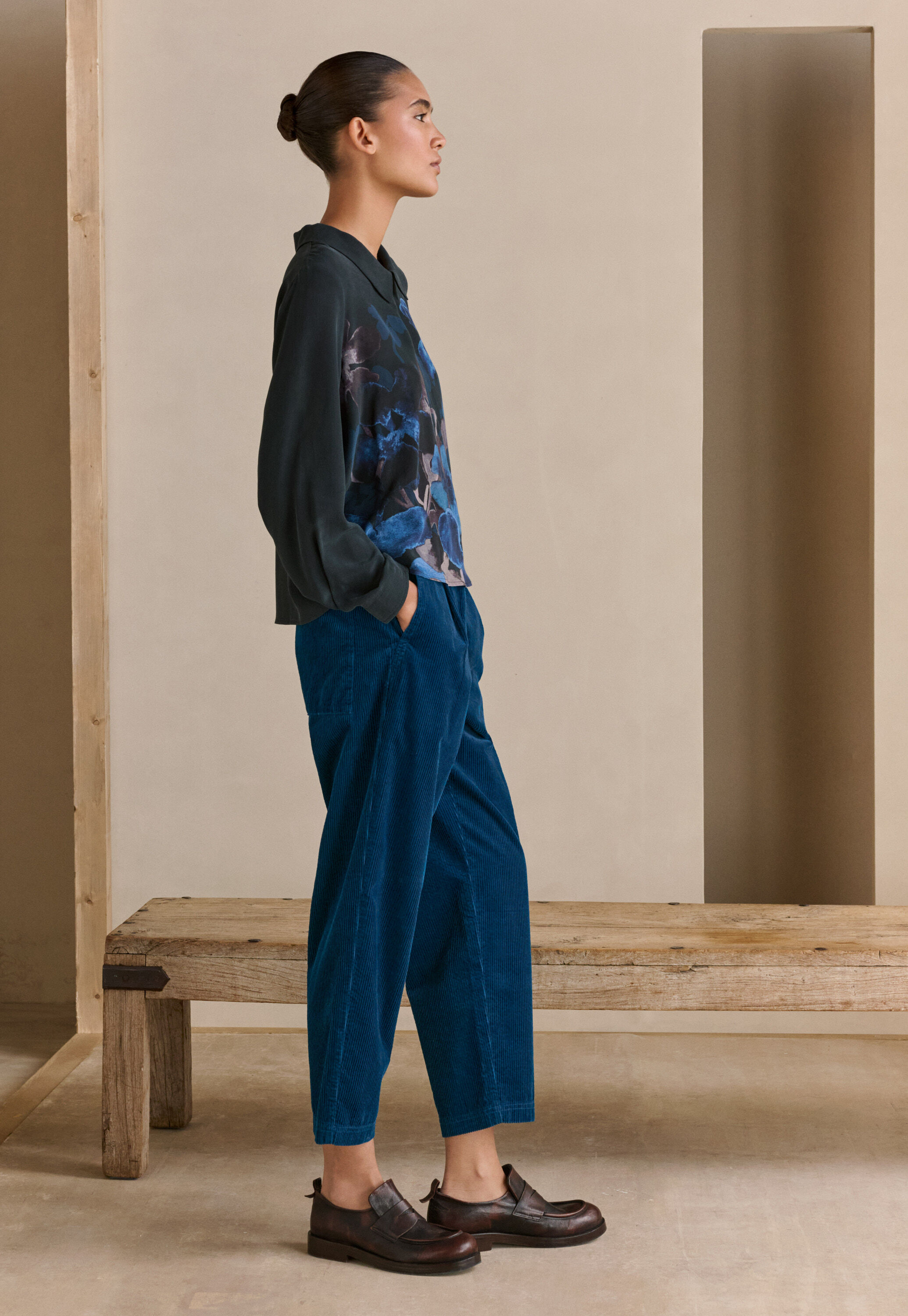 Bundfaltenhose