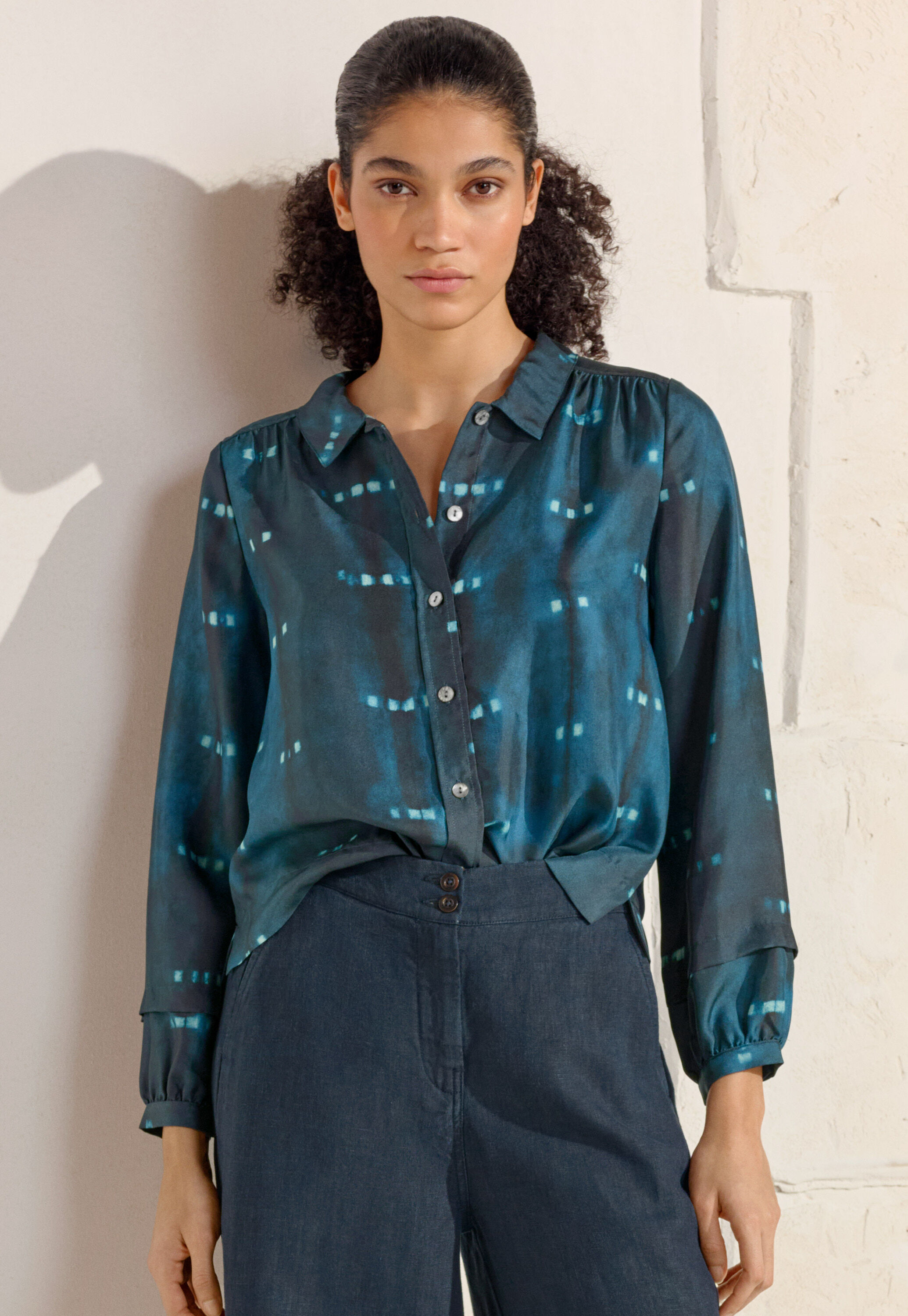 Bedruckte Bluse