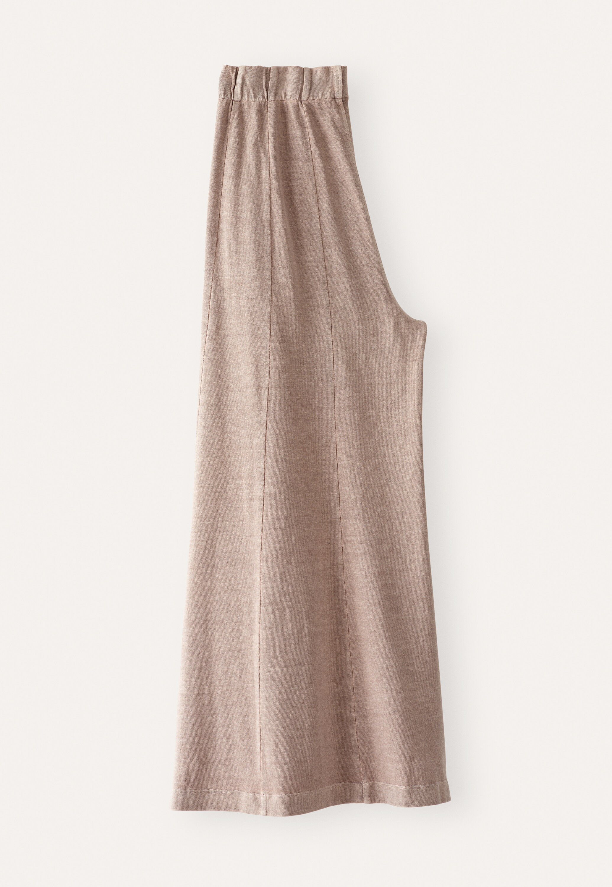 Weitbeinige Jersey-Hose