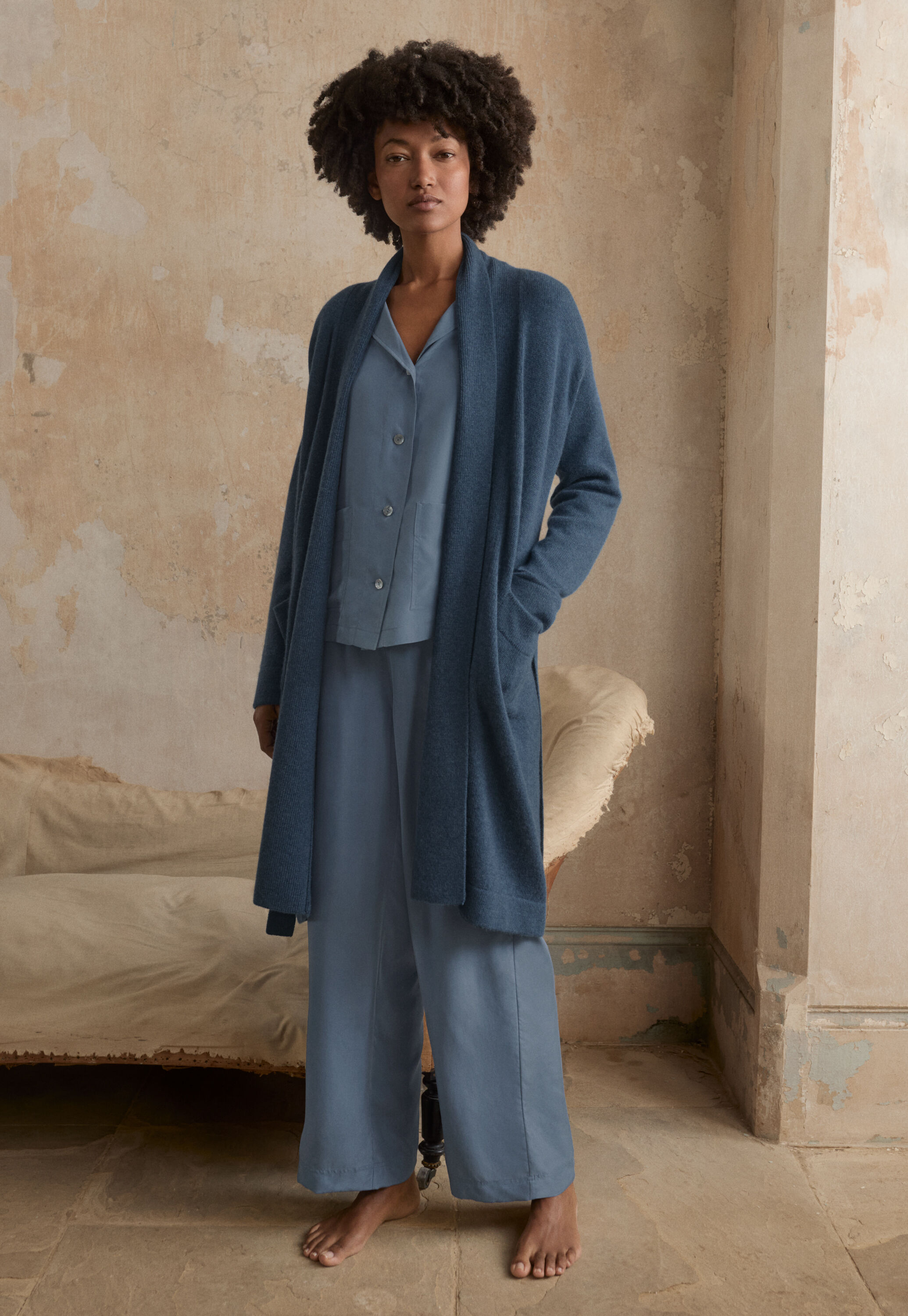 Pyjama aus Seide