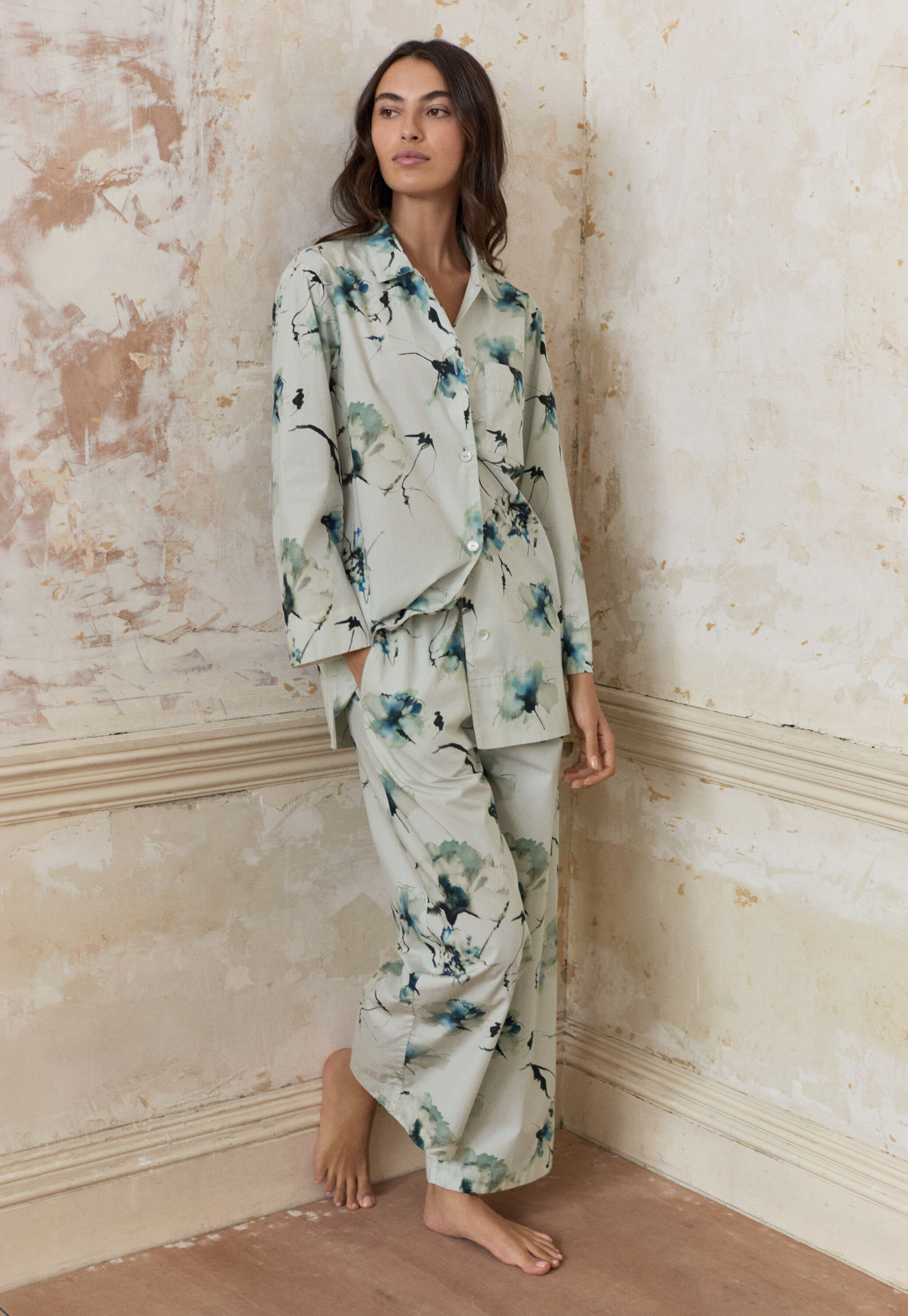 Pyjama mit Print