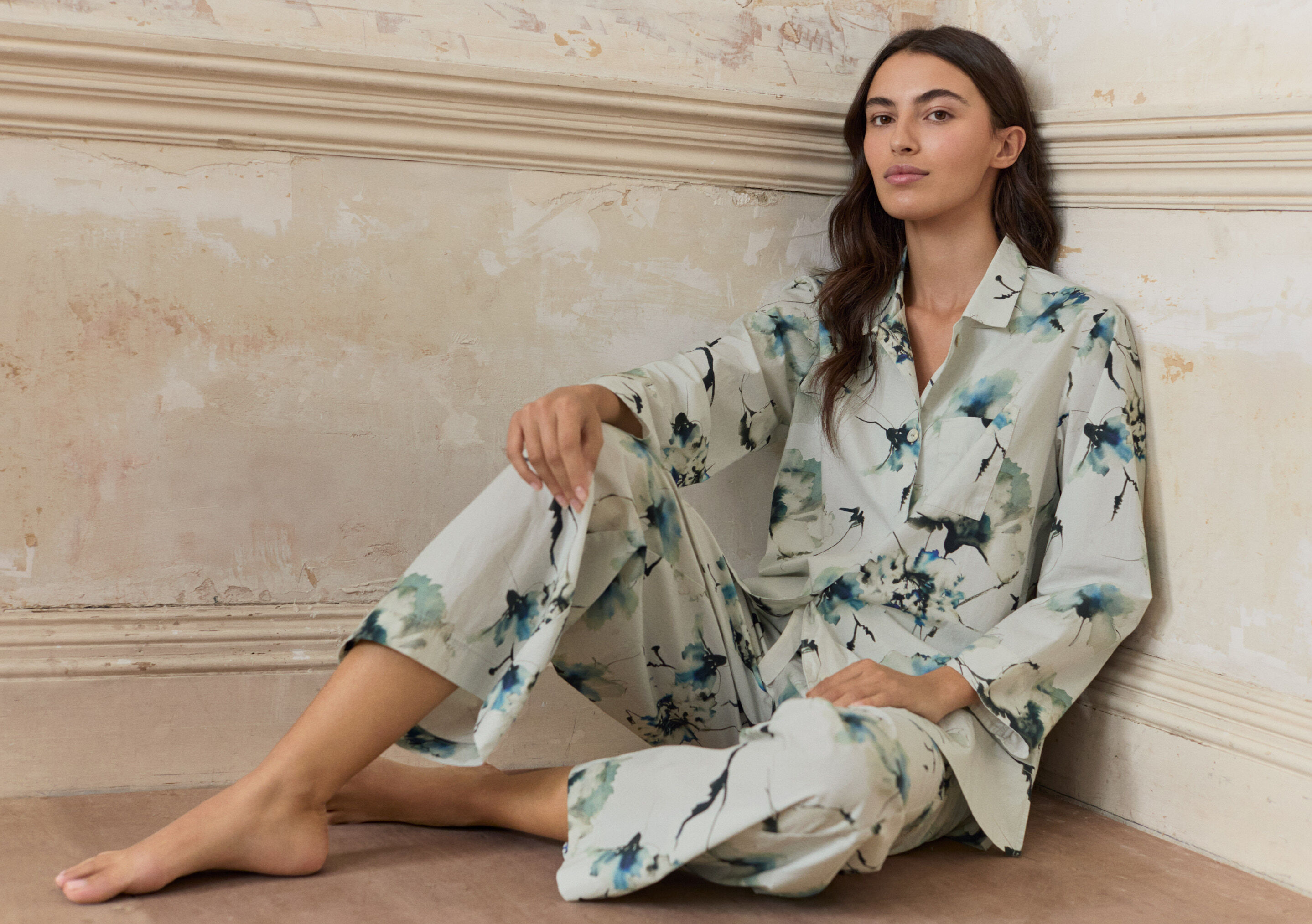 Pyjama mit Print