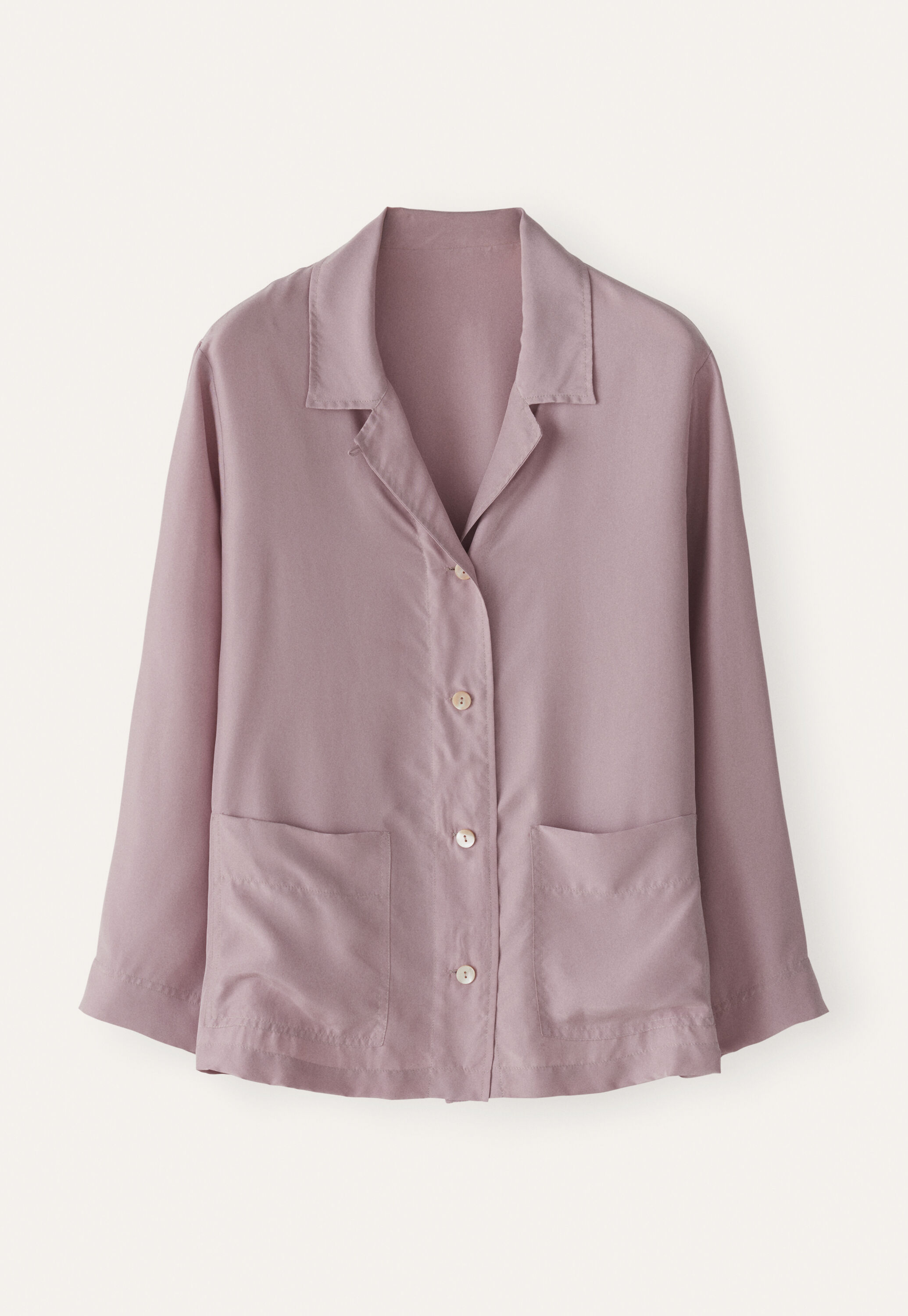 Pyjama aus Seide, Zartes Mauve, large