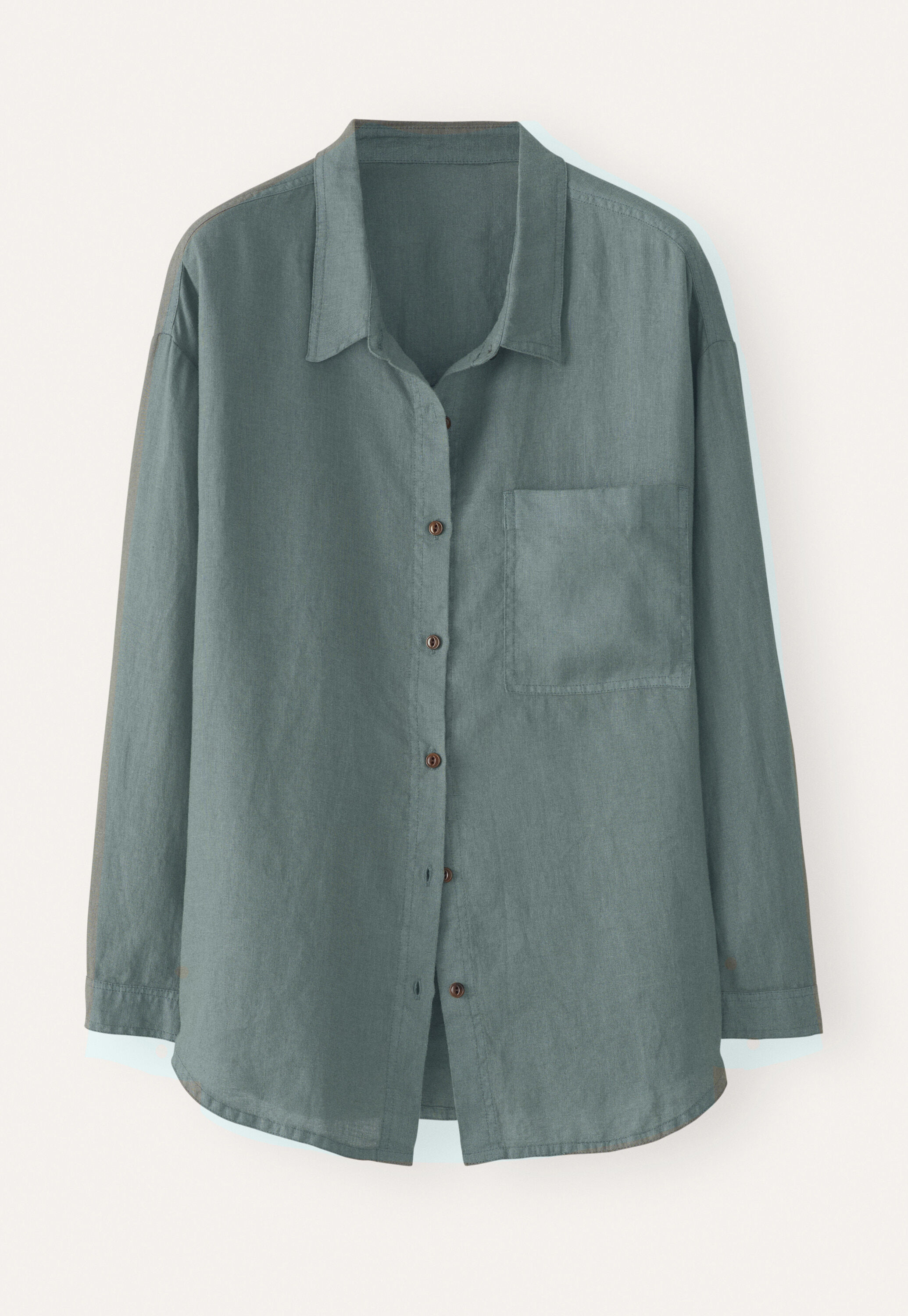 Overshirt aus Leinen