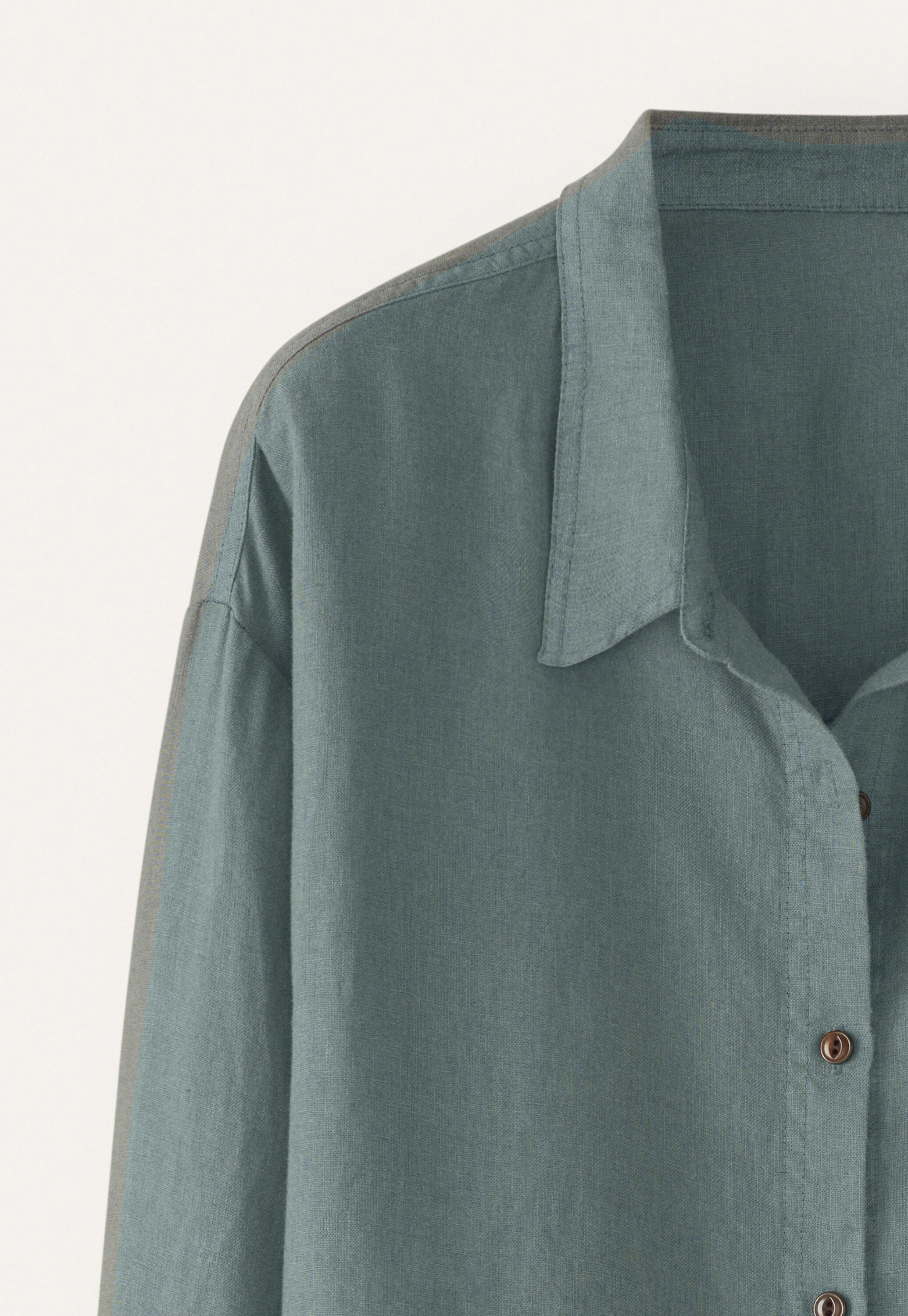 Overshirt aus Leinen