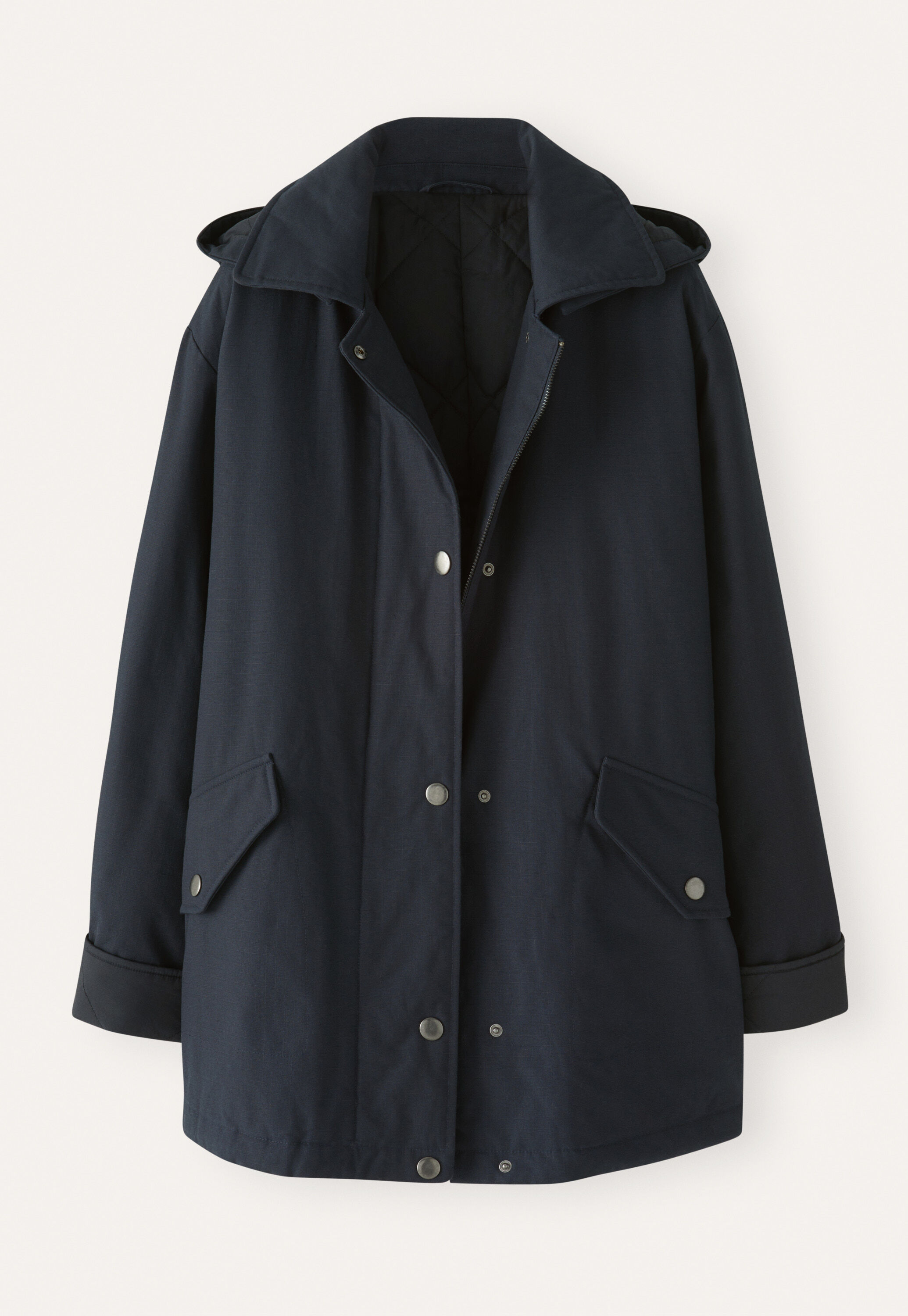 Beschichtete Jacke