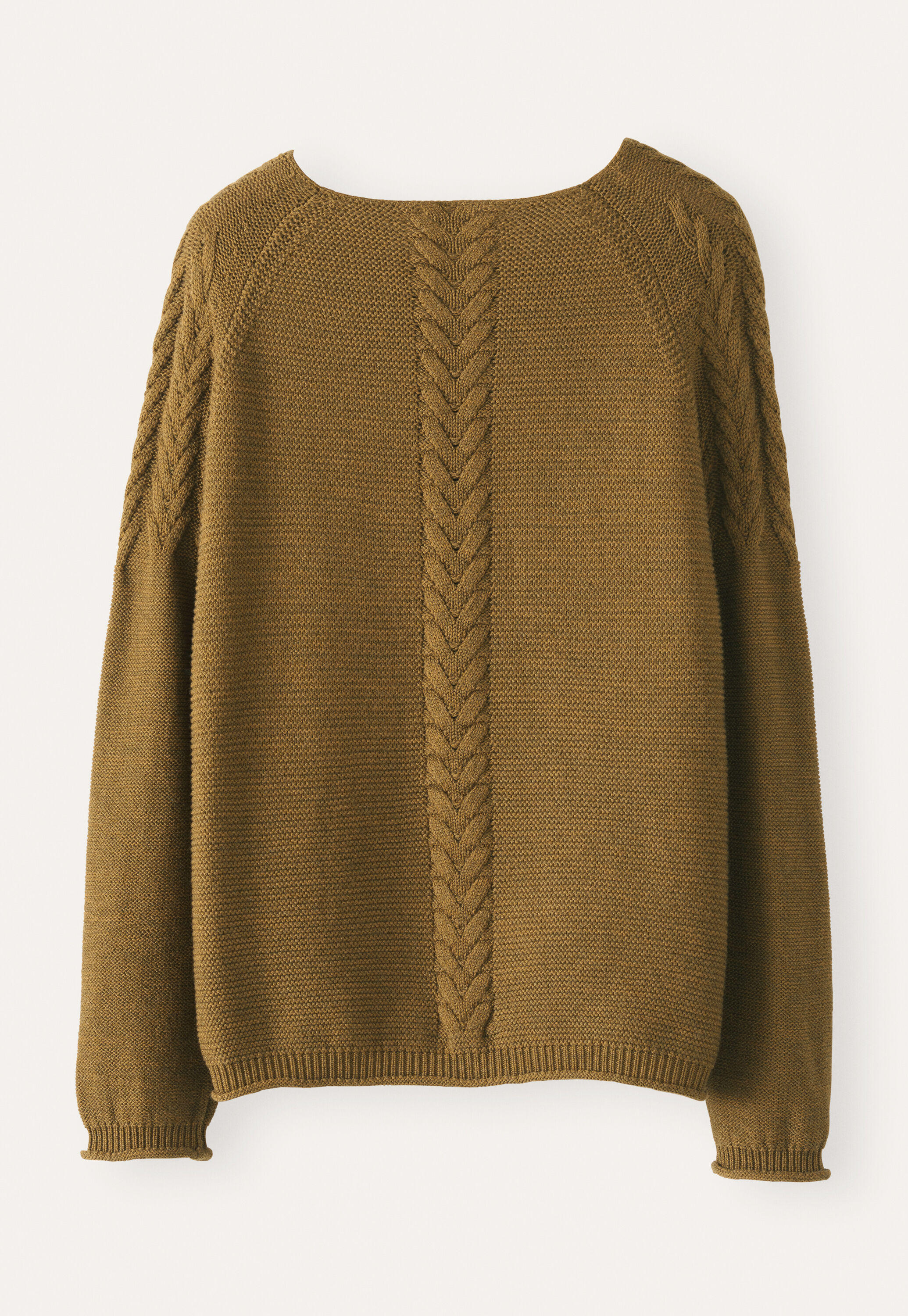 Pullover mit Zopfmuster