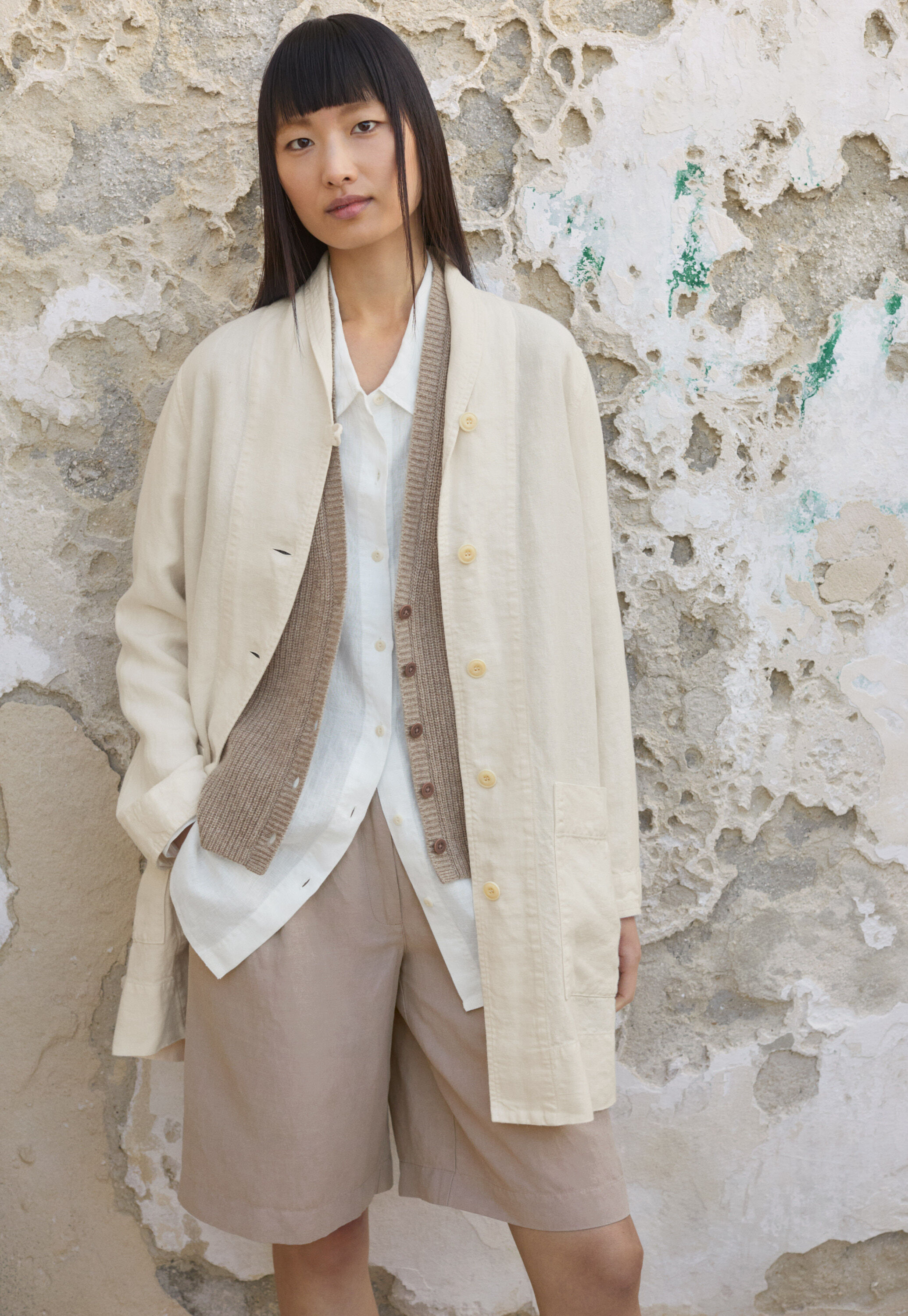 Lange Jacke