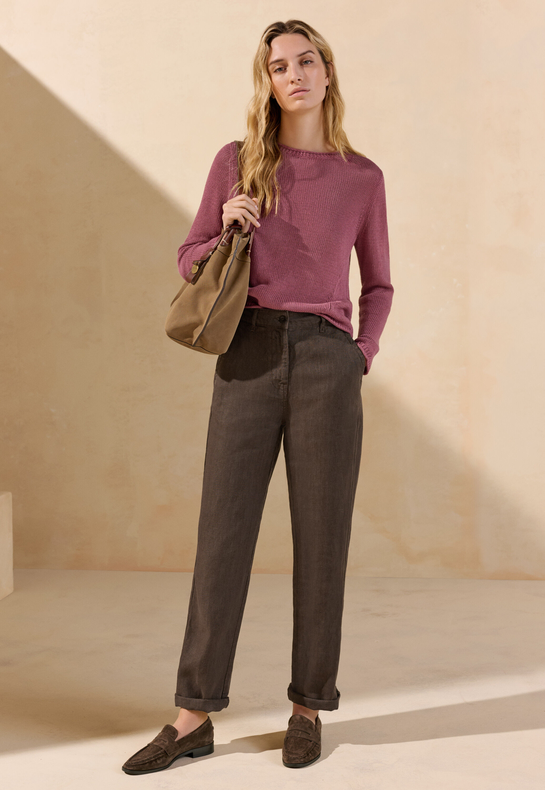 Jeans mit schmalem Bein