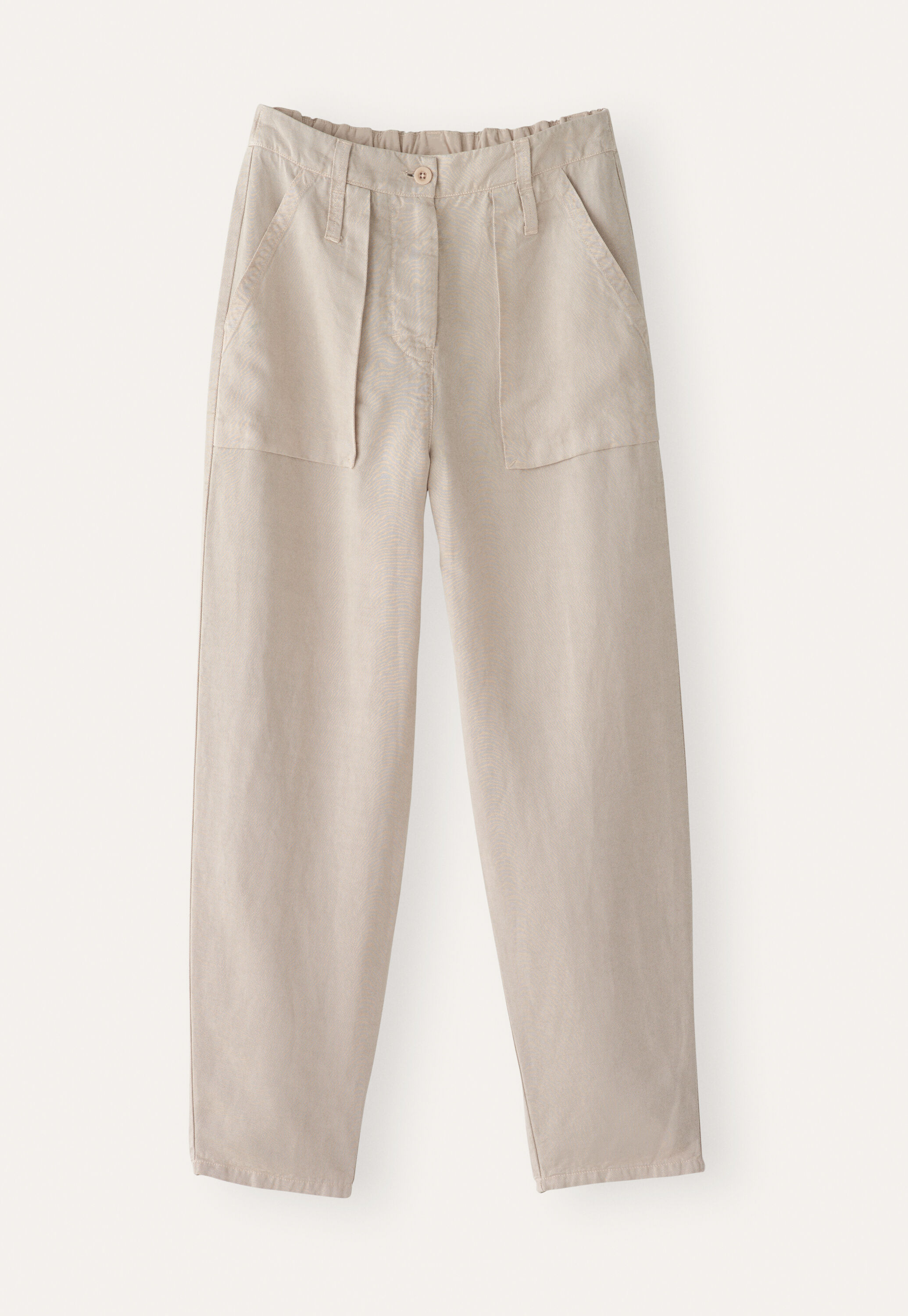 Hose mit schmal zulaufendem Bein