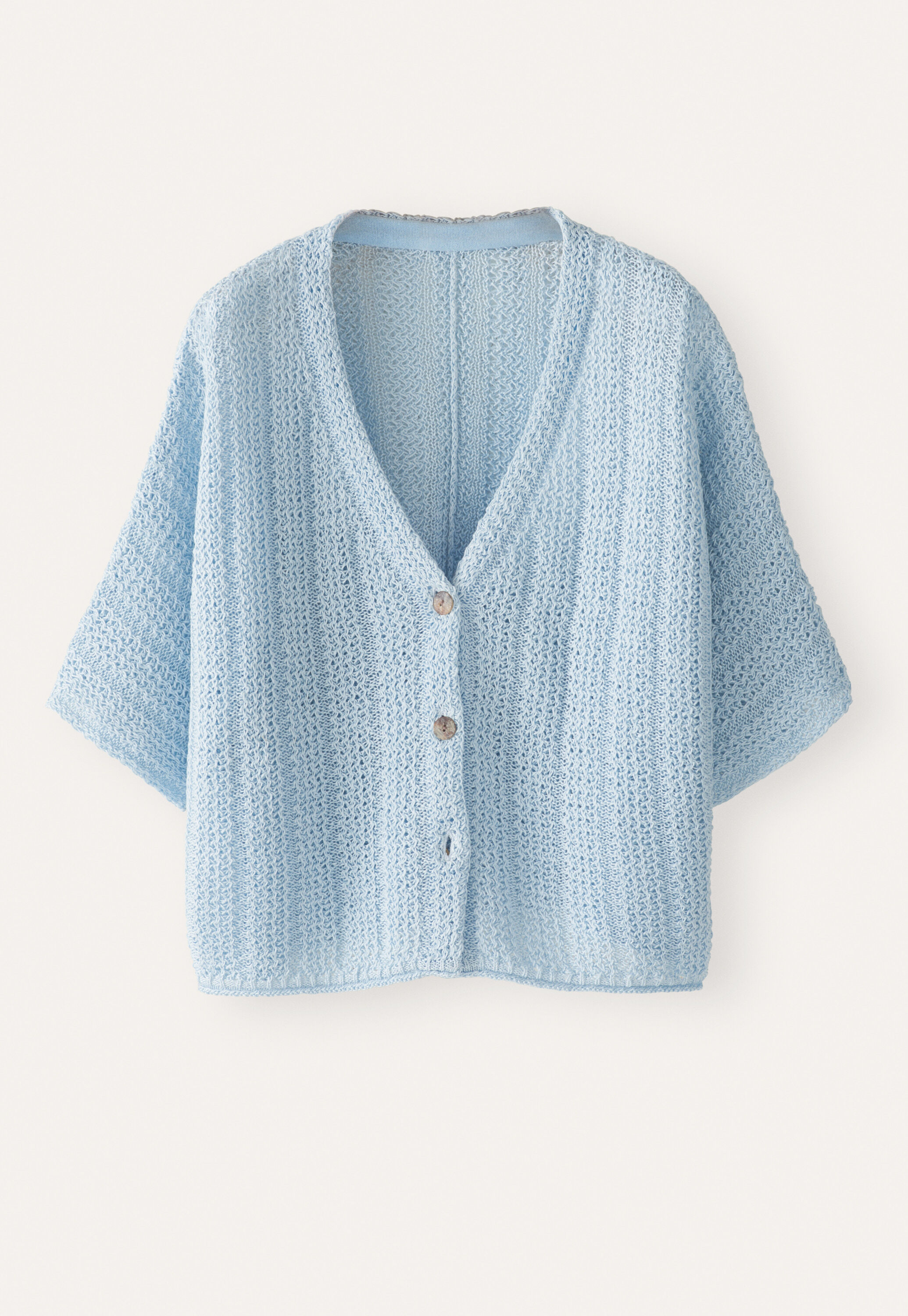 Fangmuster-Cardigan