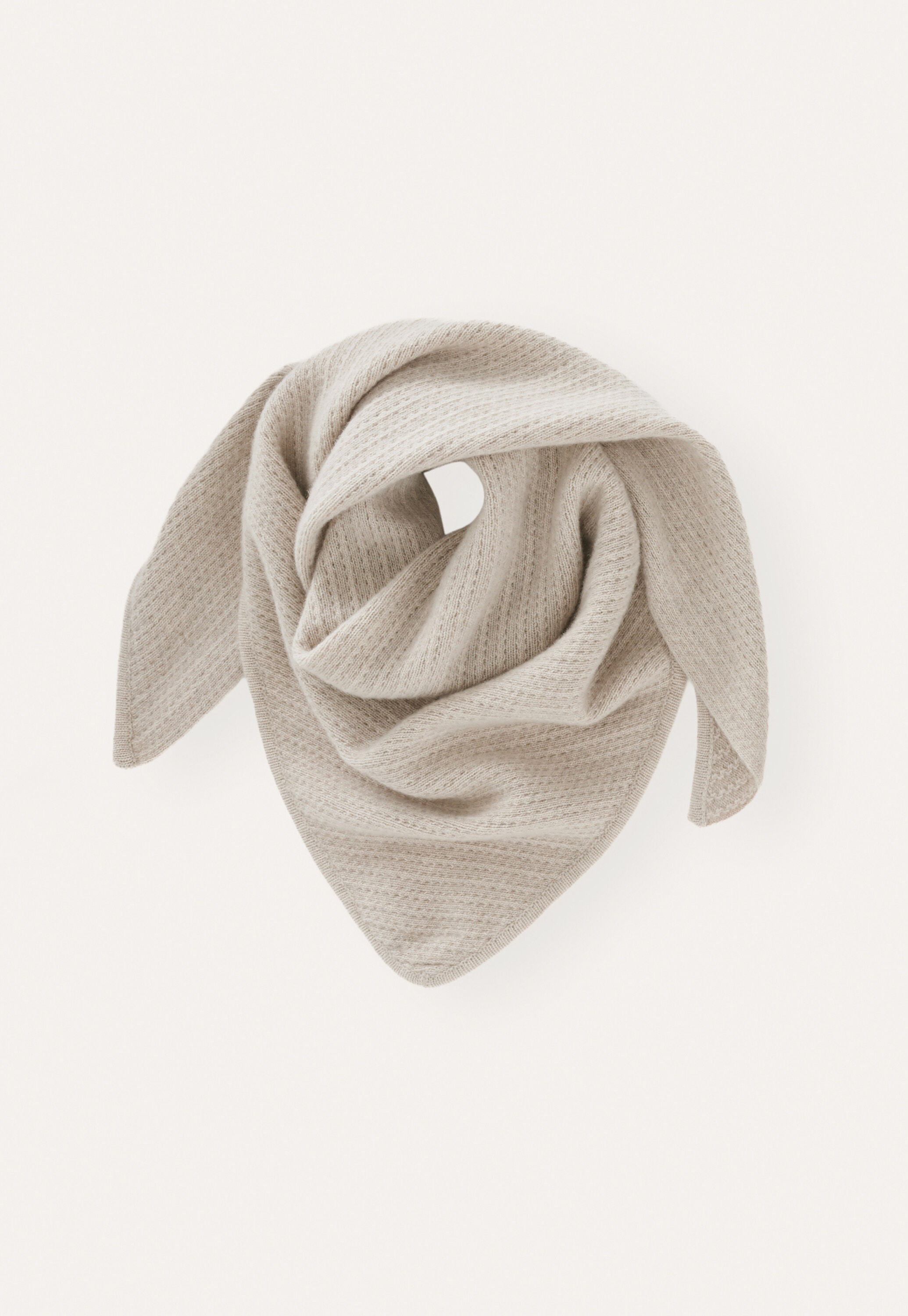 Dreieckiger Strickschal