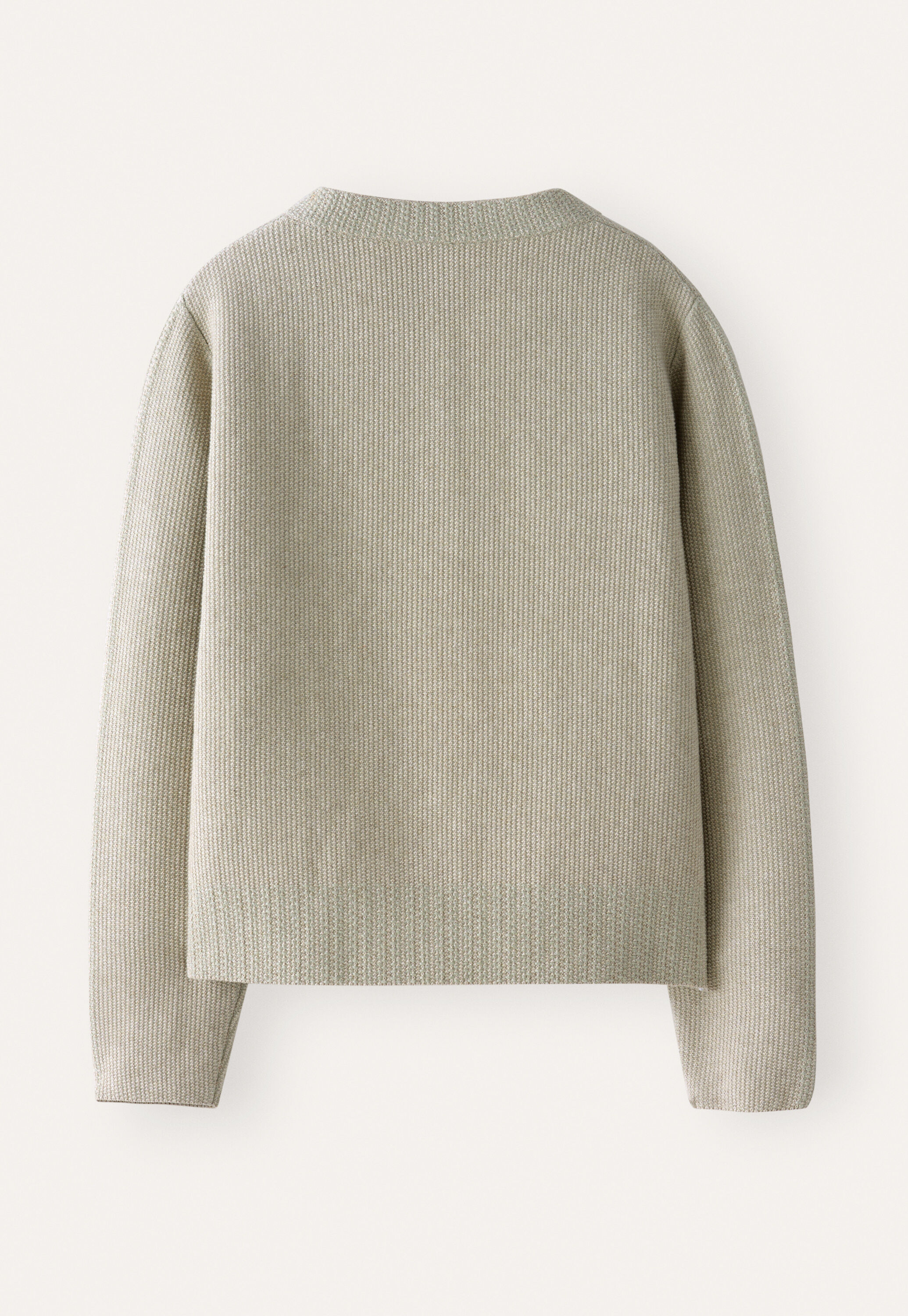 Inlaymuster-Cardigan