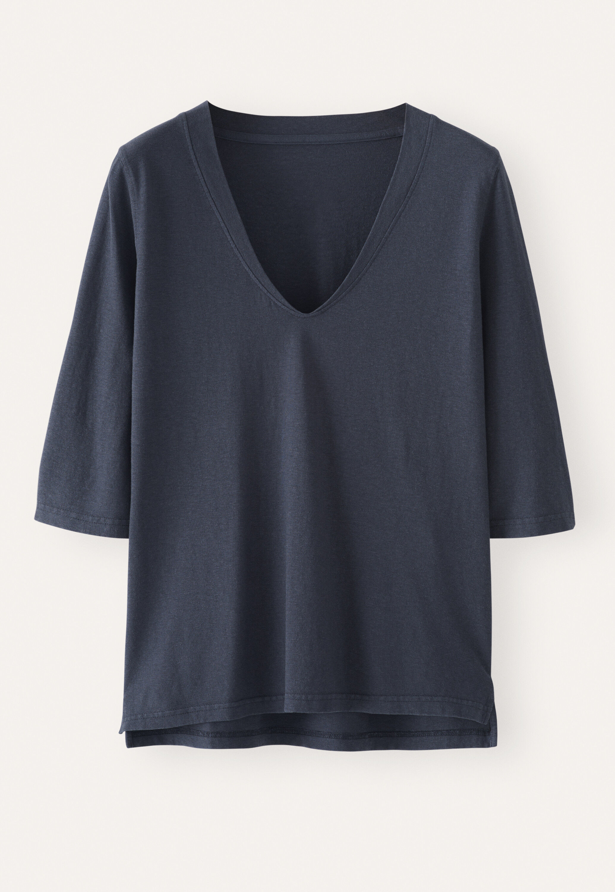 T-Shirt mit V-Ausschnitt