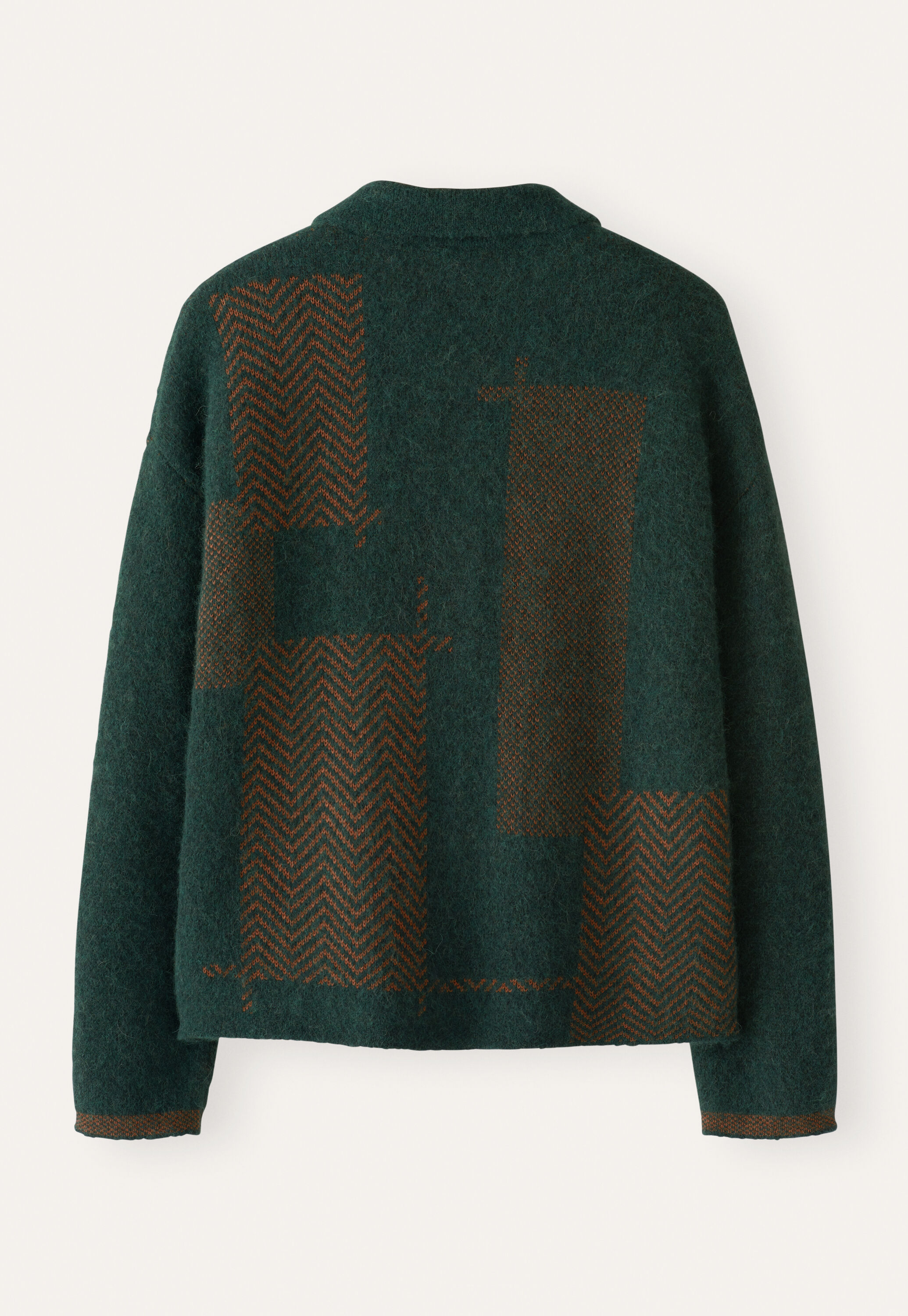 Jacquard-Jacke