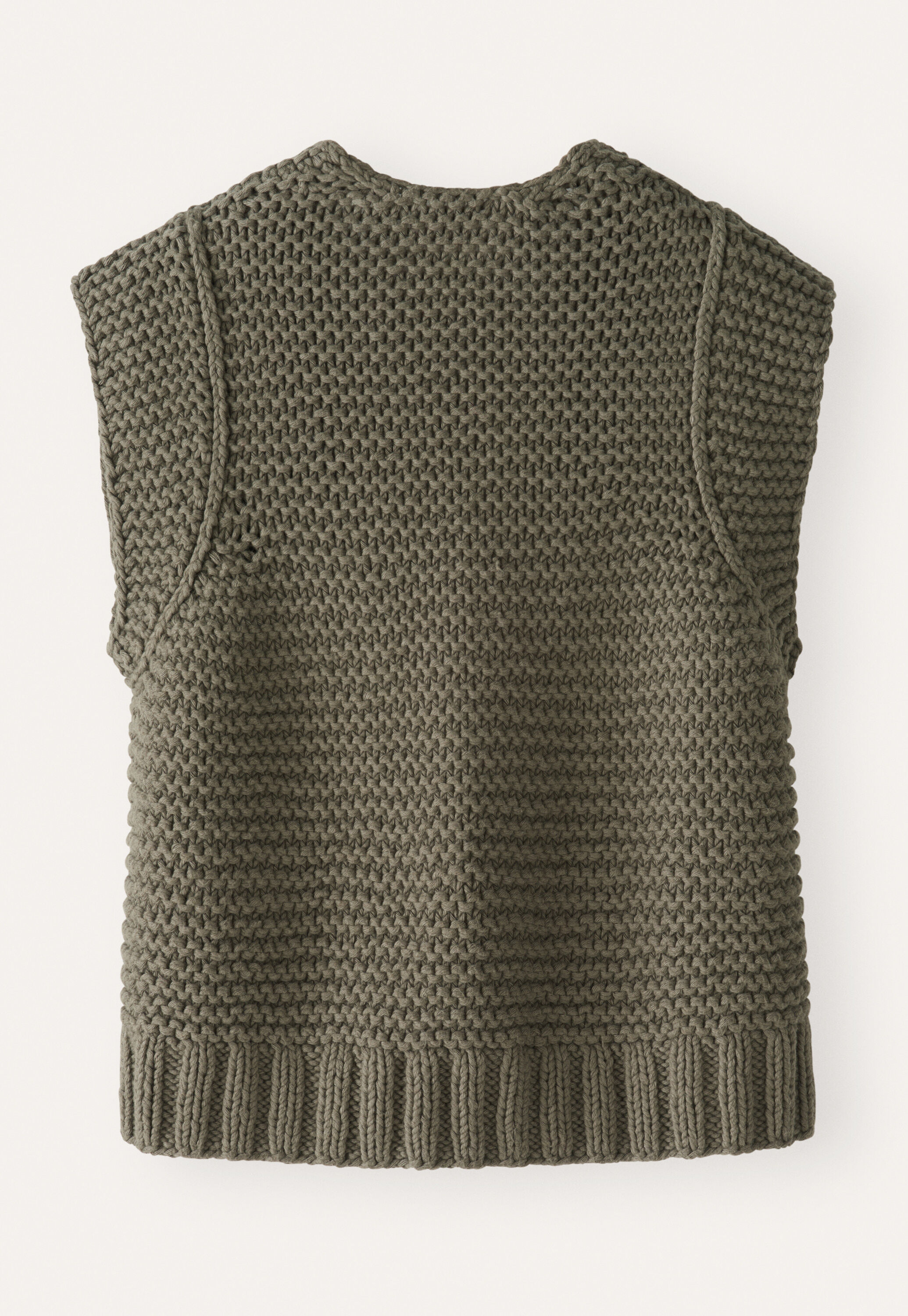 Handgestrickte Weste