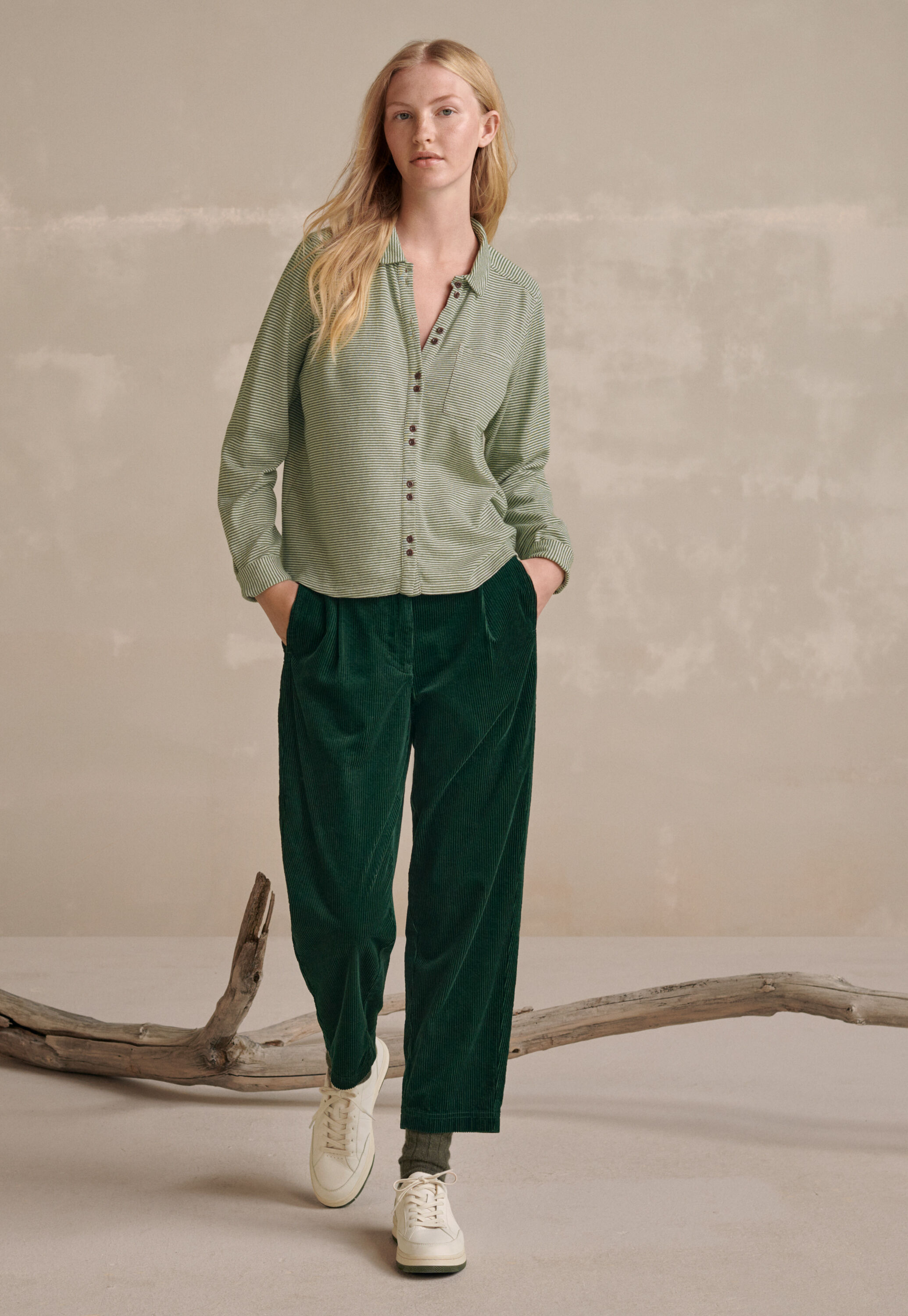 Bundfaltenhose