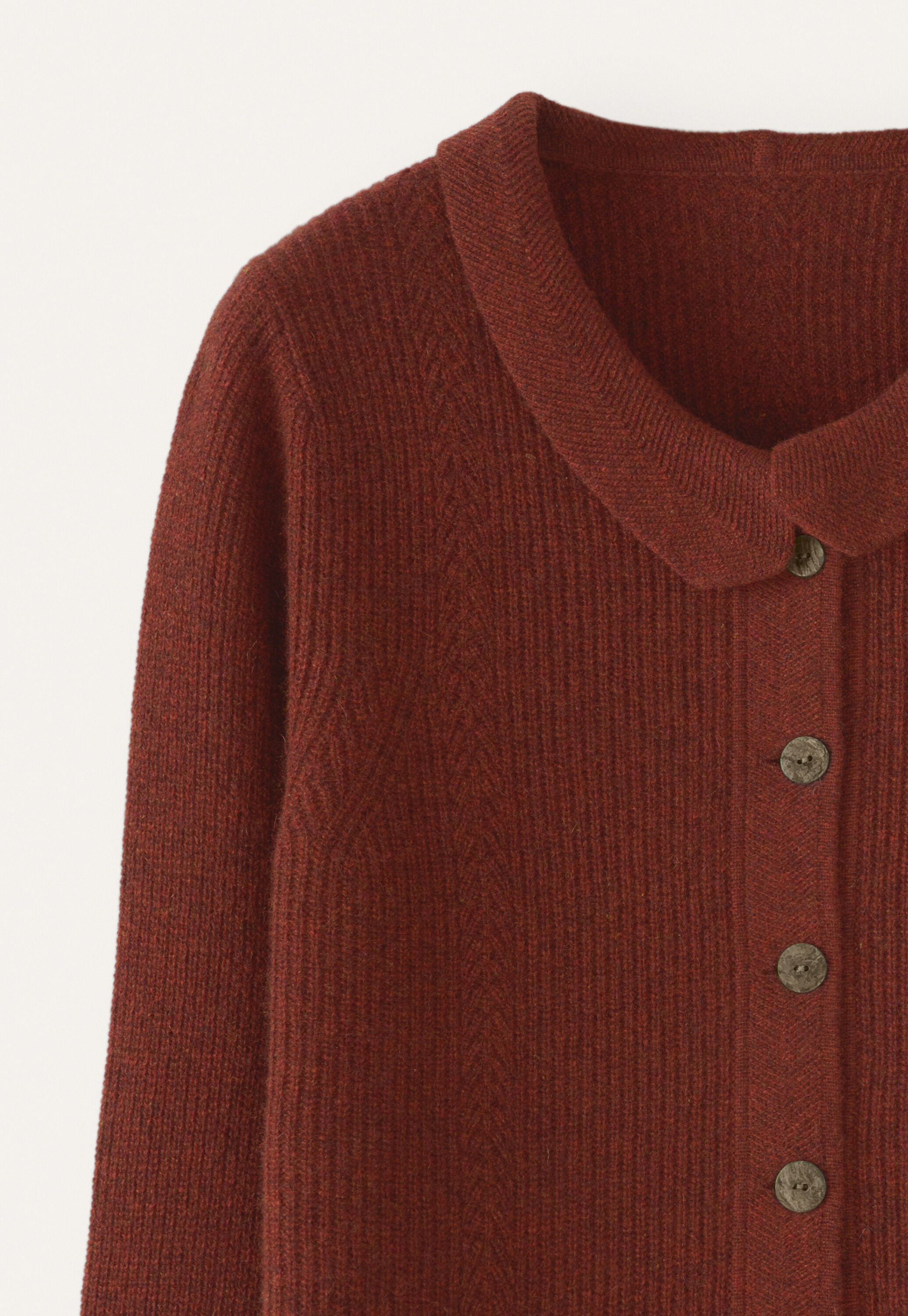 Cardigan mit Kragen