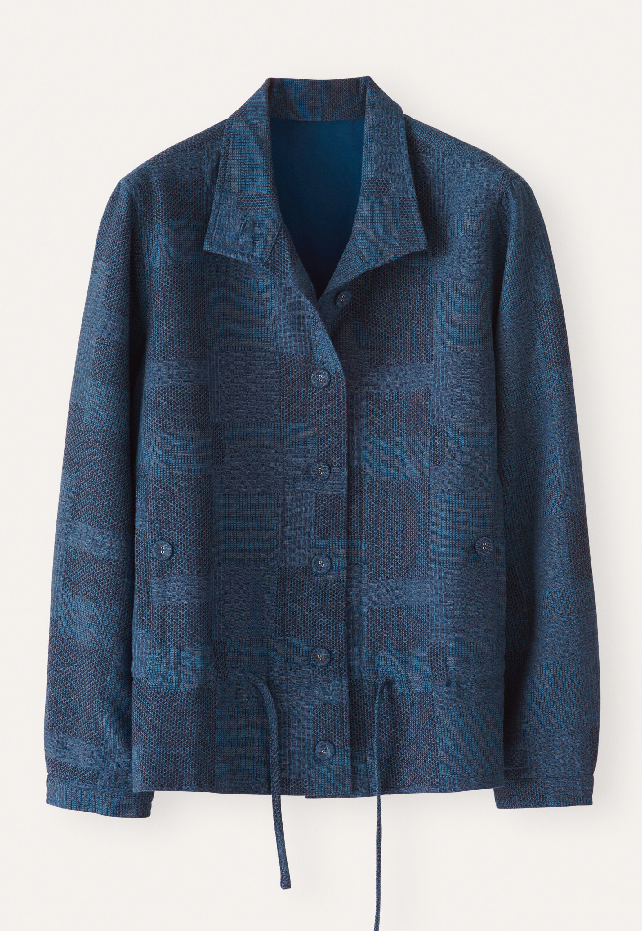 Patchwork-Jacquard-Jacket