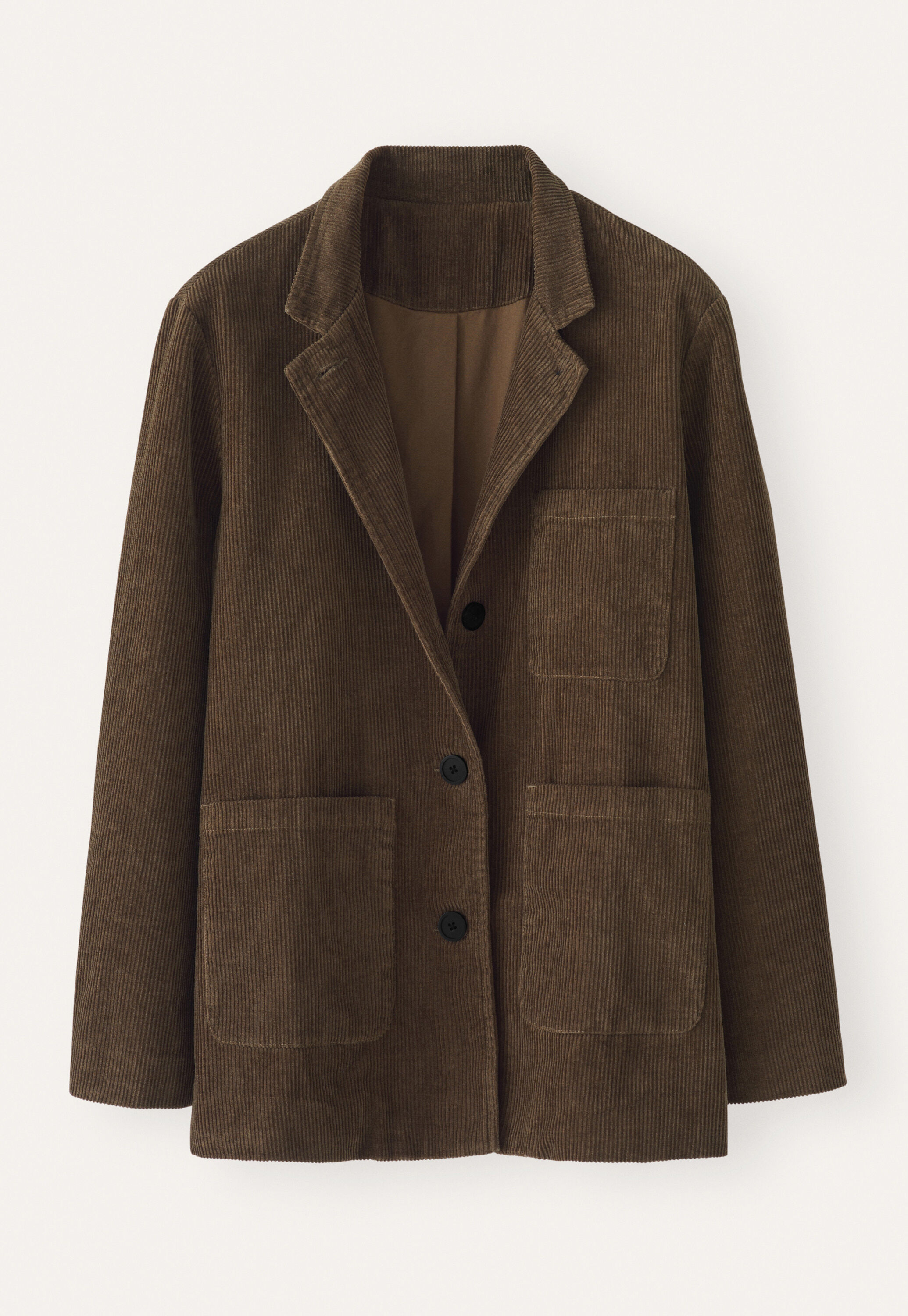 Jacke mit aufgesetzten Taschen