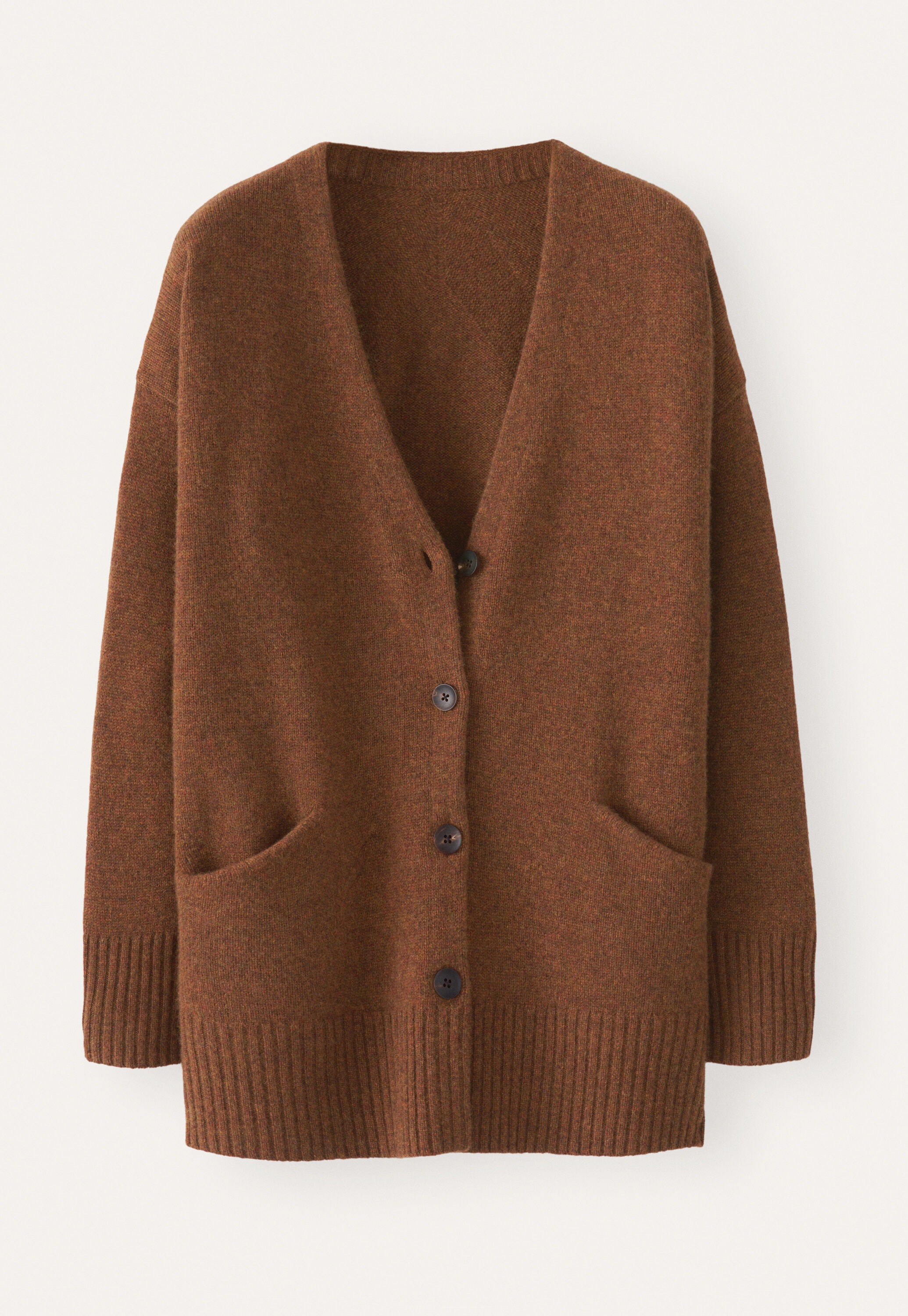 V-Ausschnitt-Cardigan