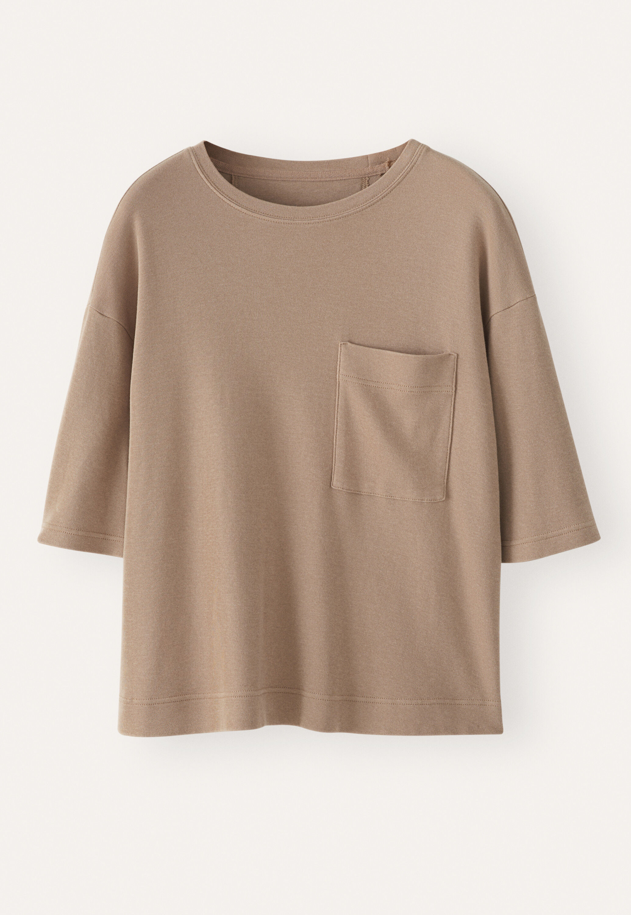 T-shirt mit Tasche