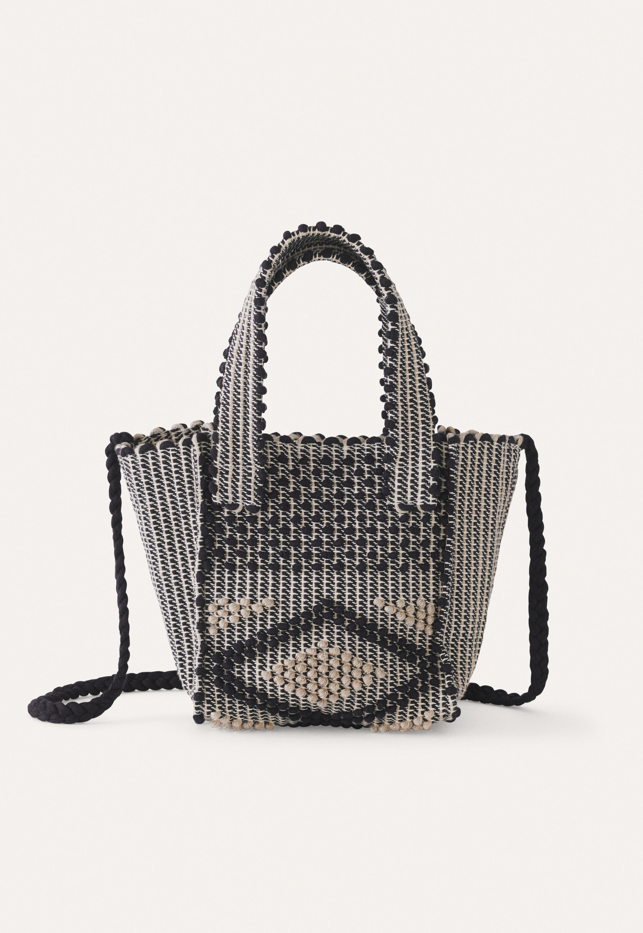 Gekn&uuml;pfte Tasche