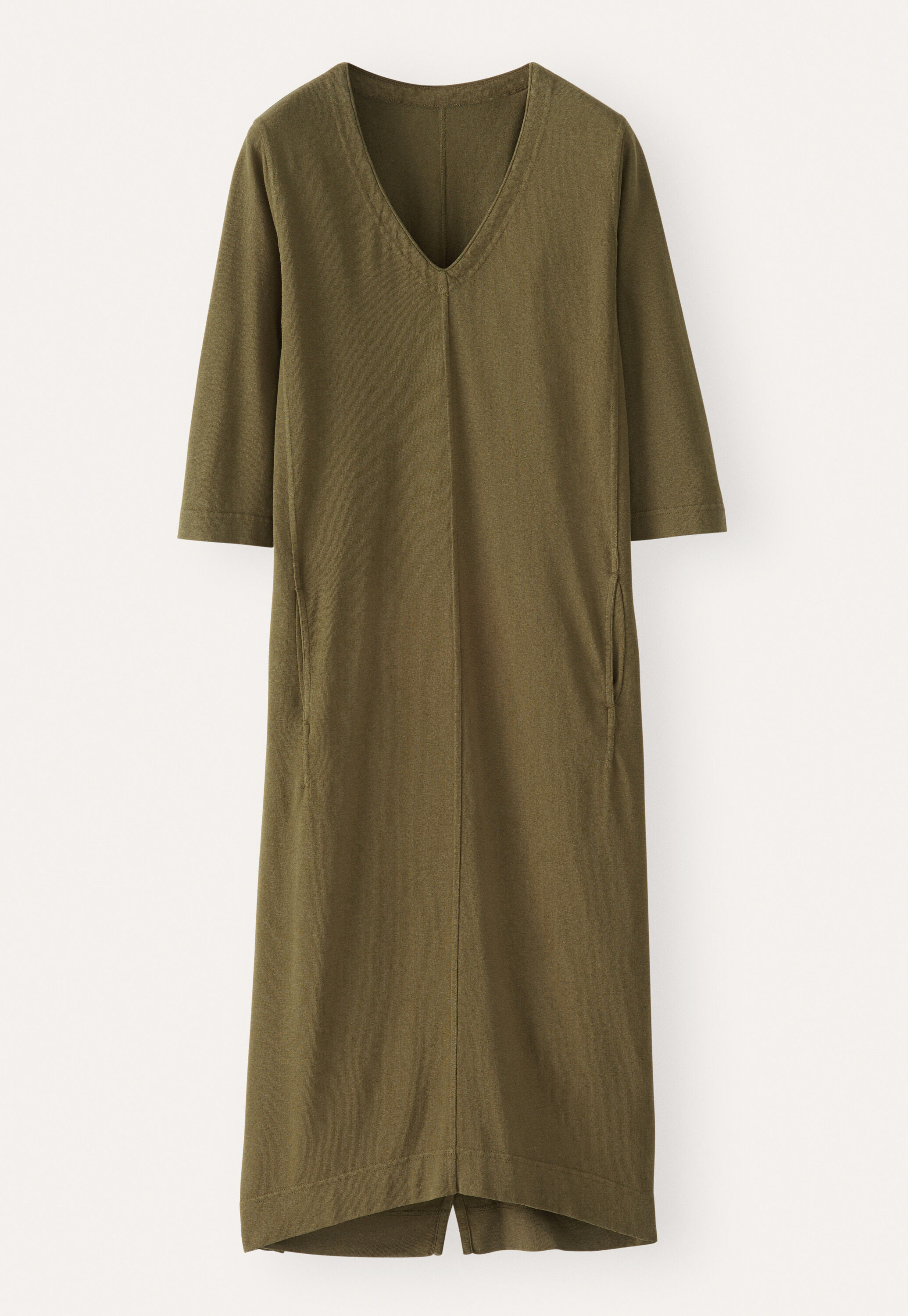 Kleid mit V-Ausschnitt