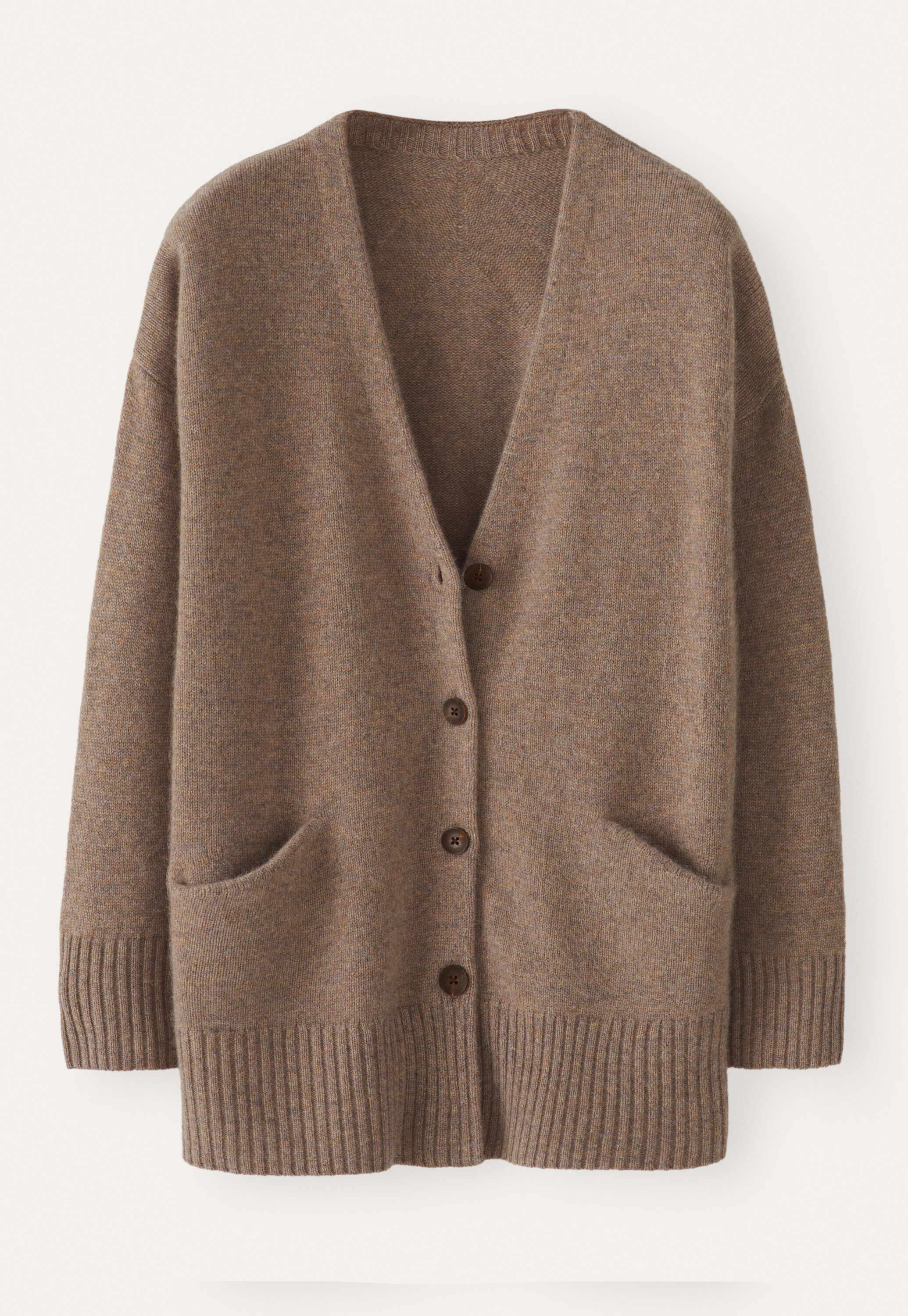 V-Ausschnitt-Cardigan
