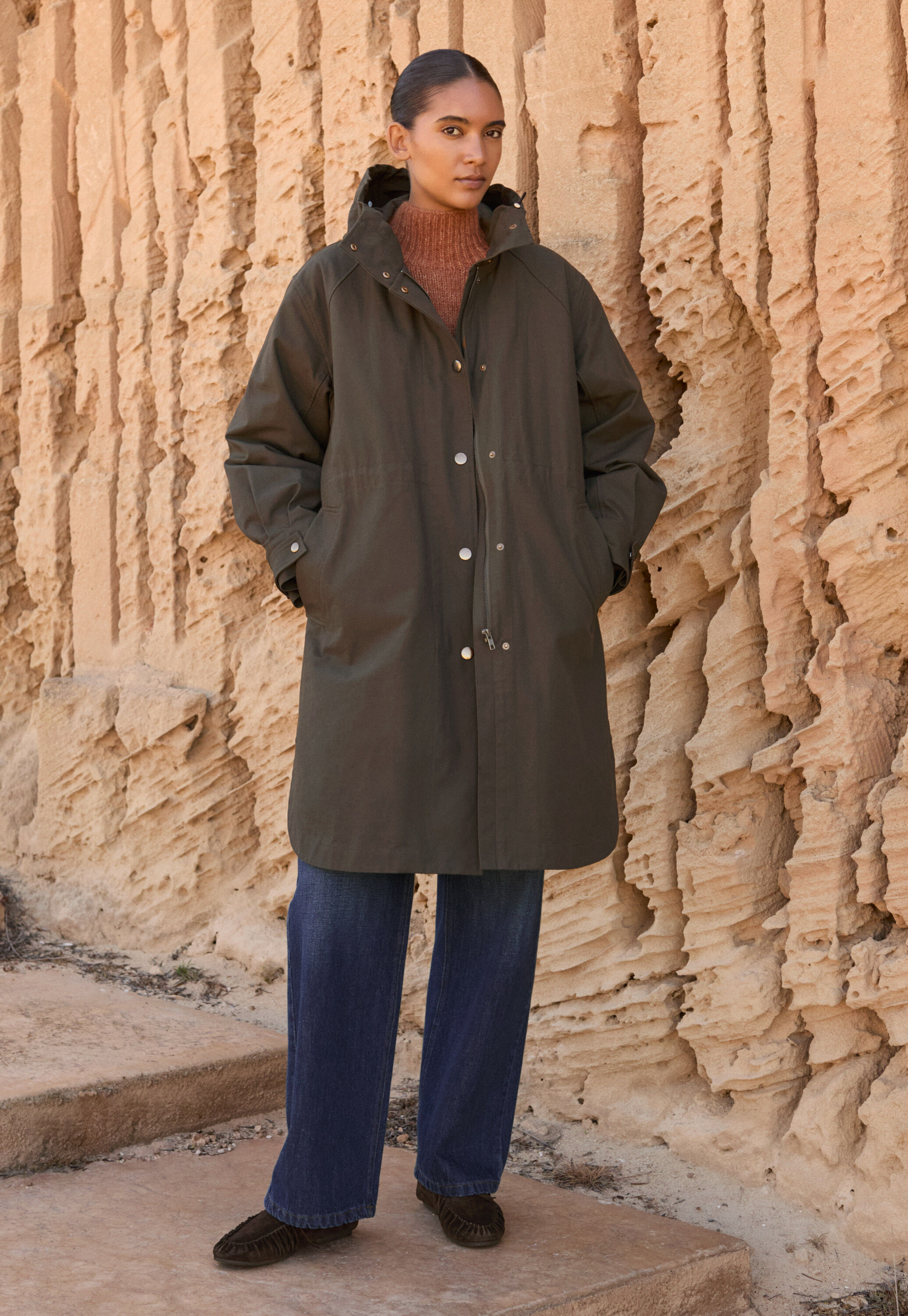 Parka mit Kapuze