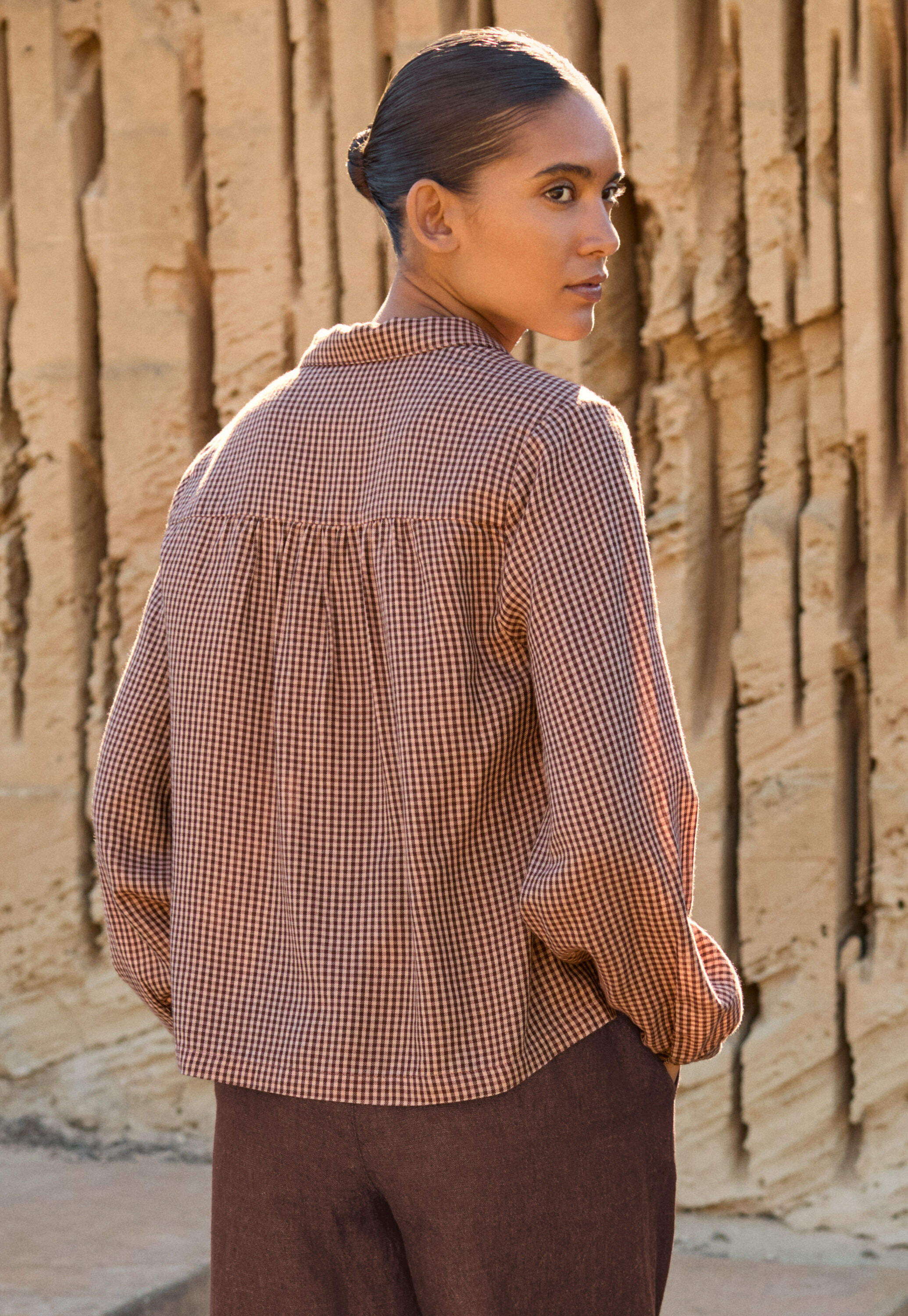 Karobluse, Marone/Kirsche, large