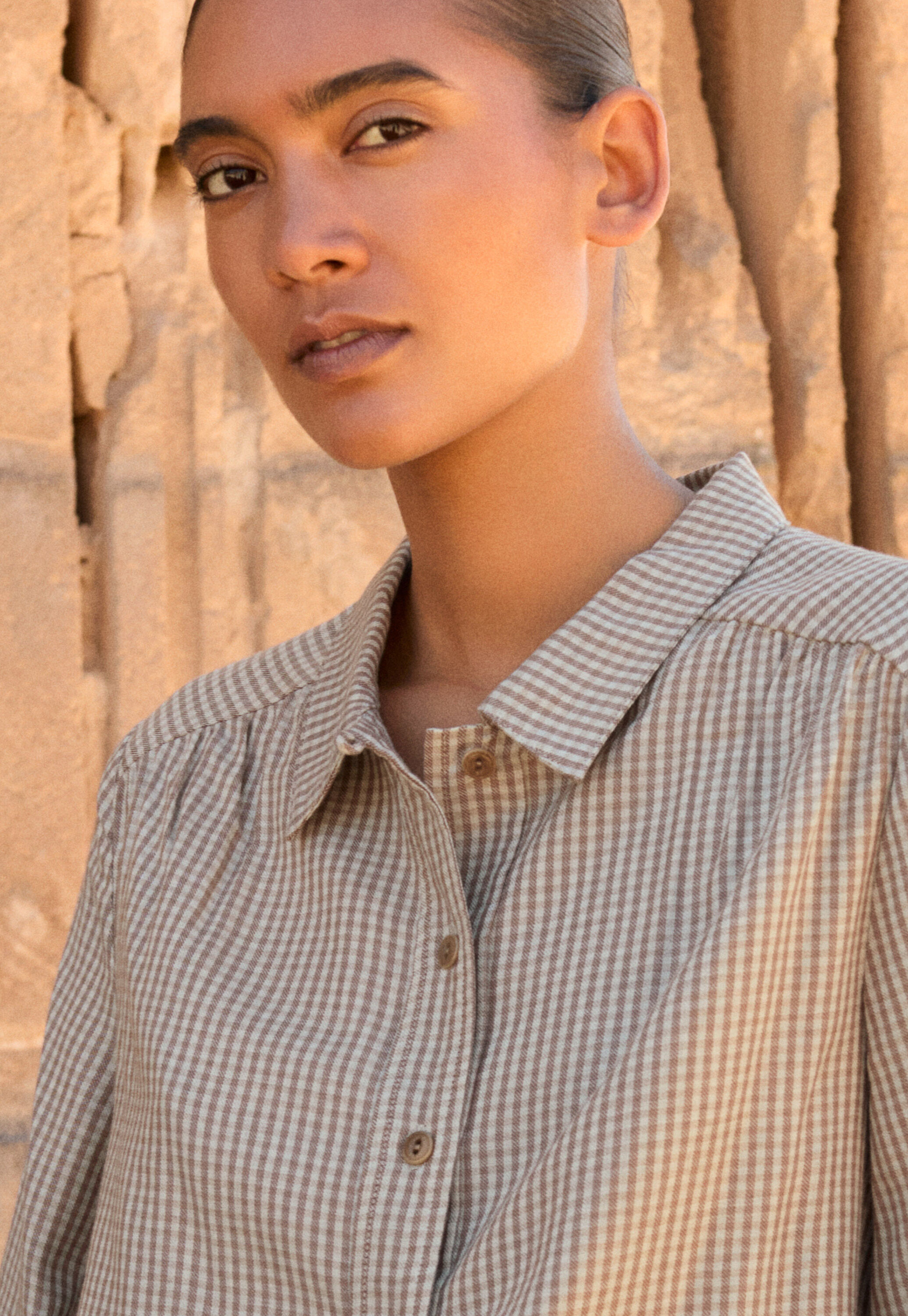 Karobluse, Mint/Taupe, large