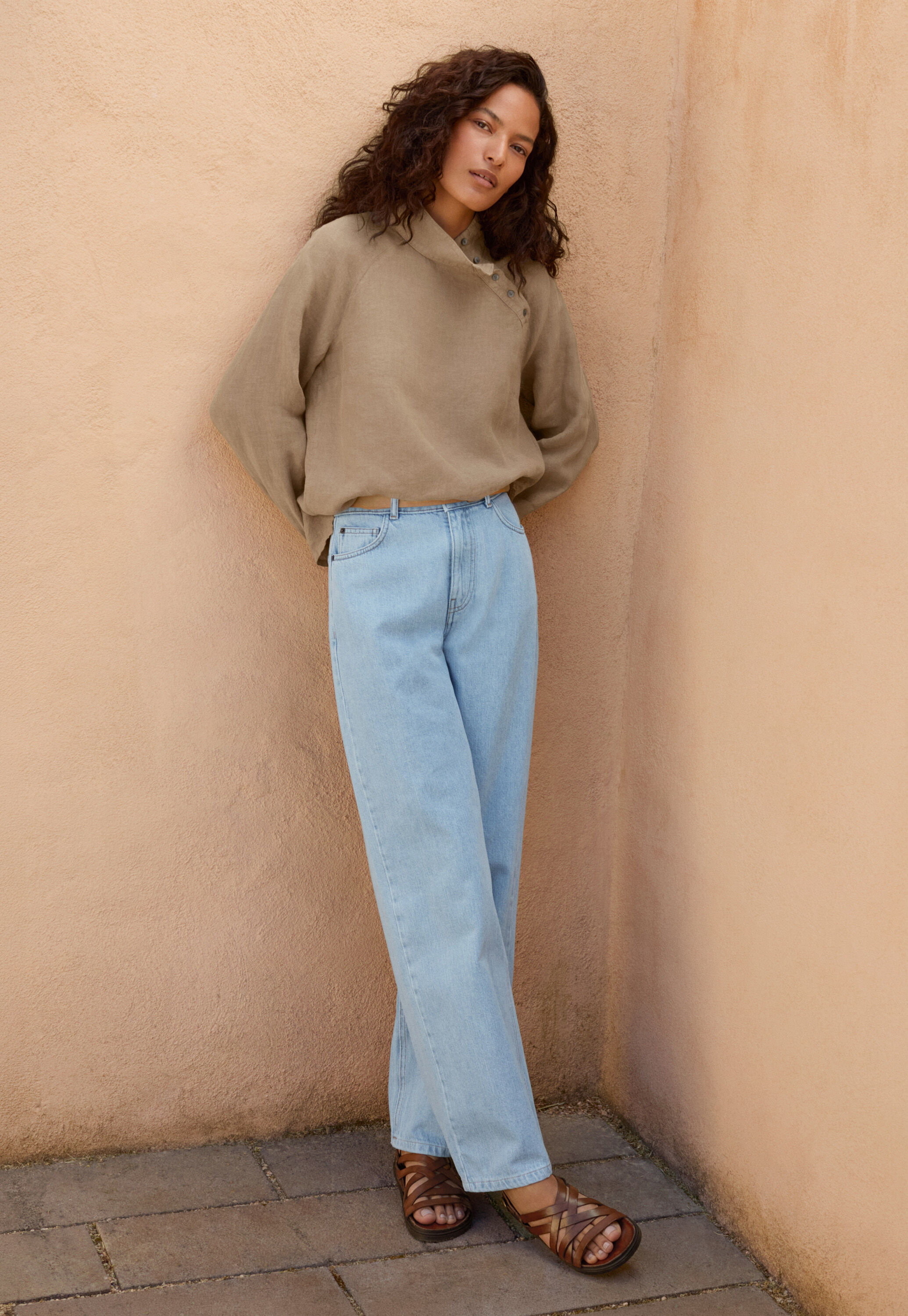 Bundfaltenhose