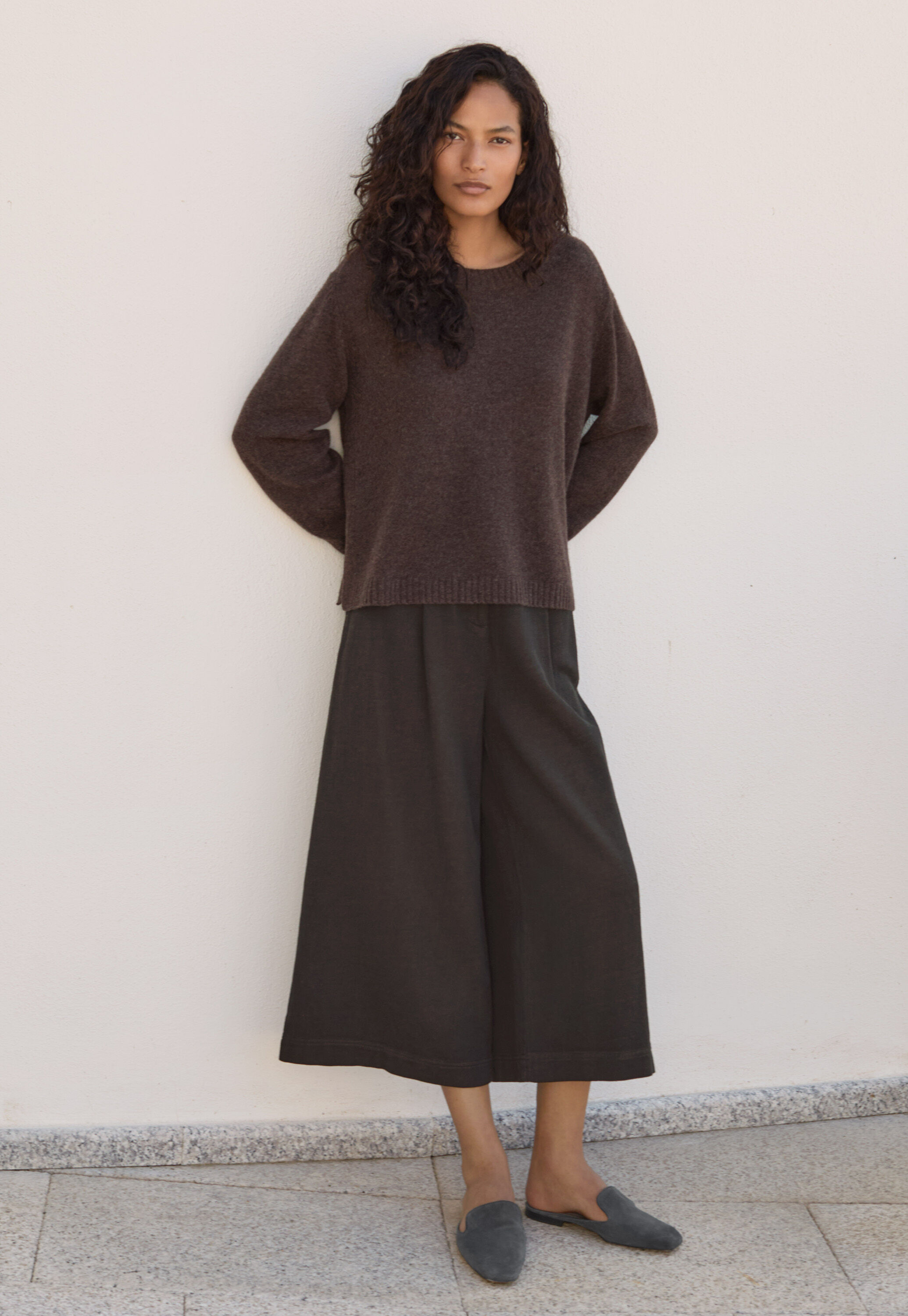 Bundfaltenhose