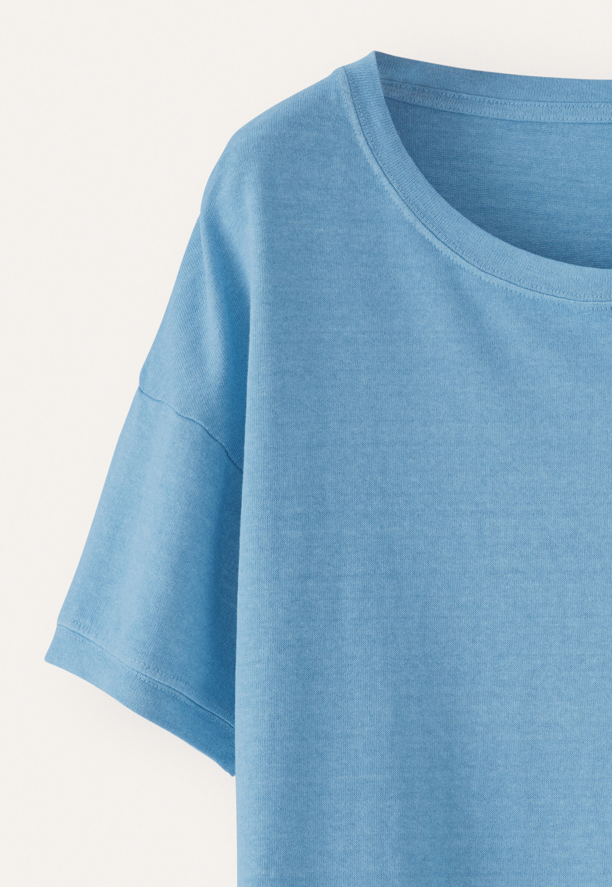 T-Shirt, Kornblume, large