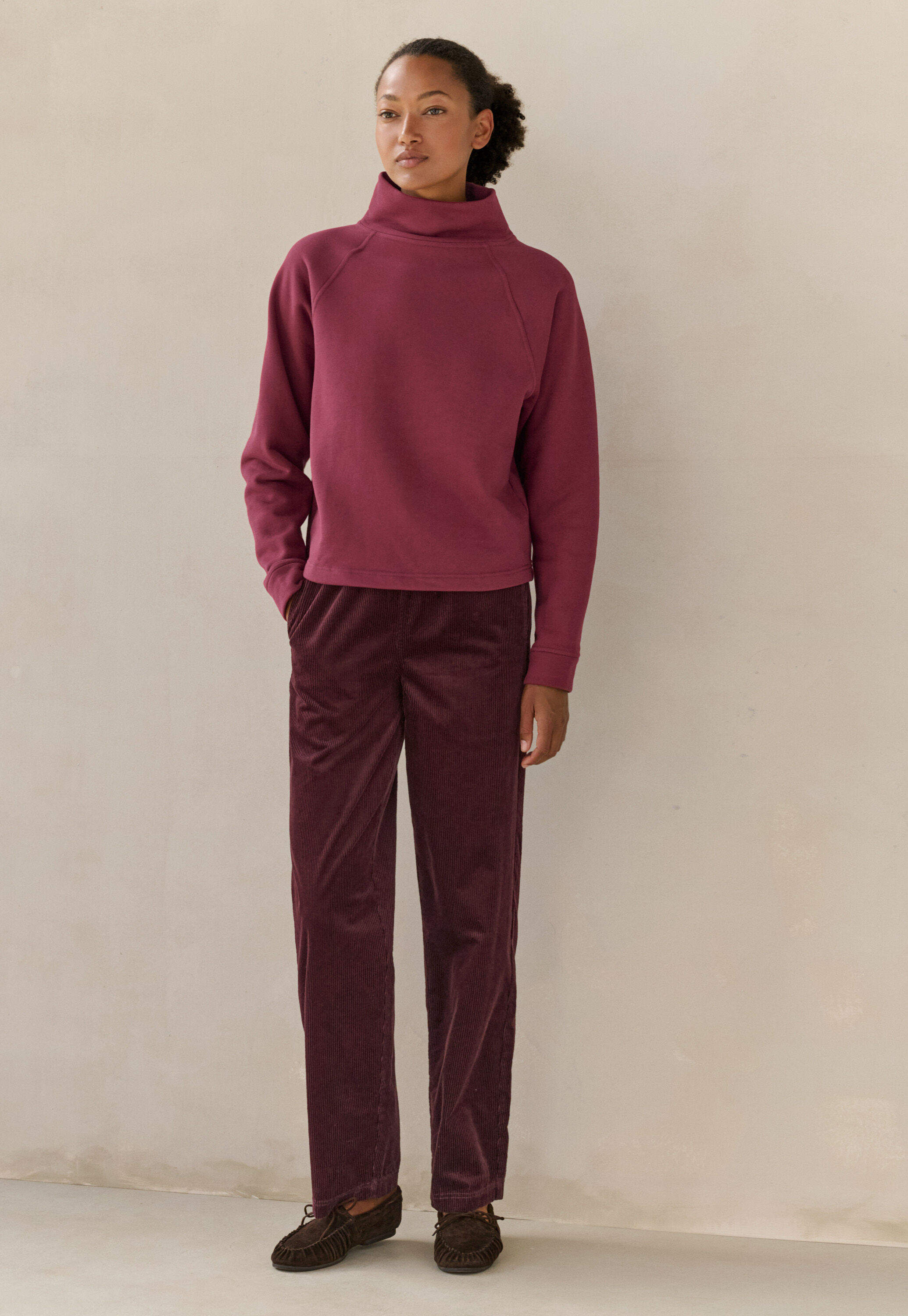 Bundfaltenhose