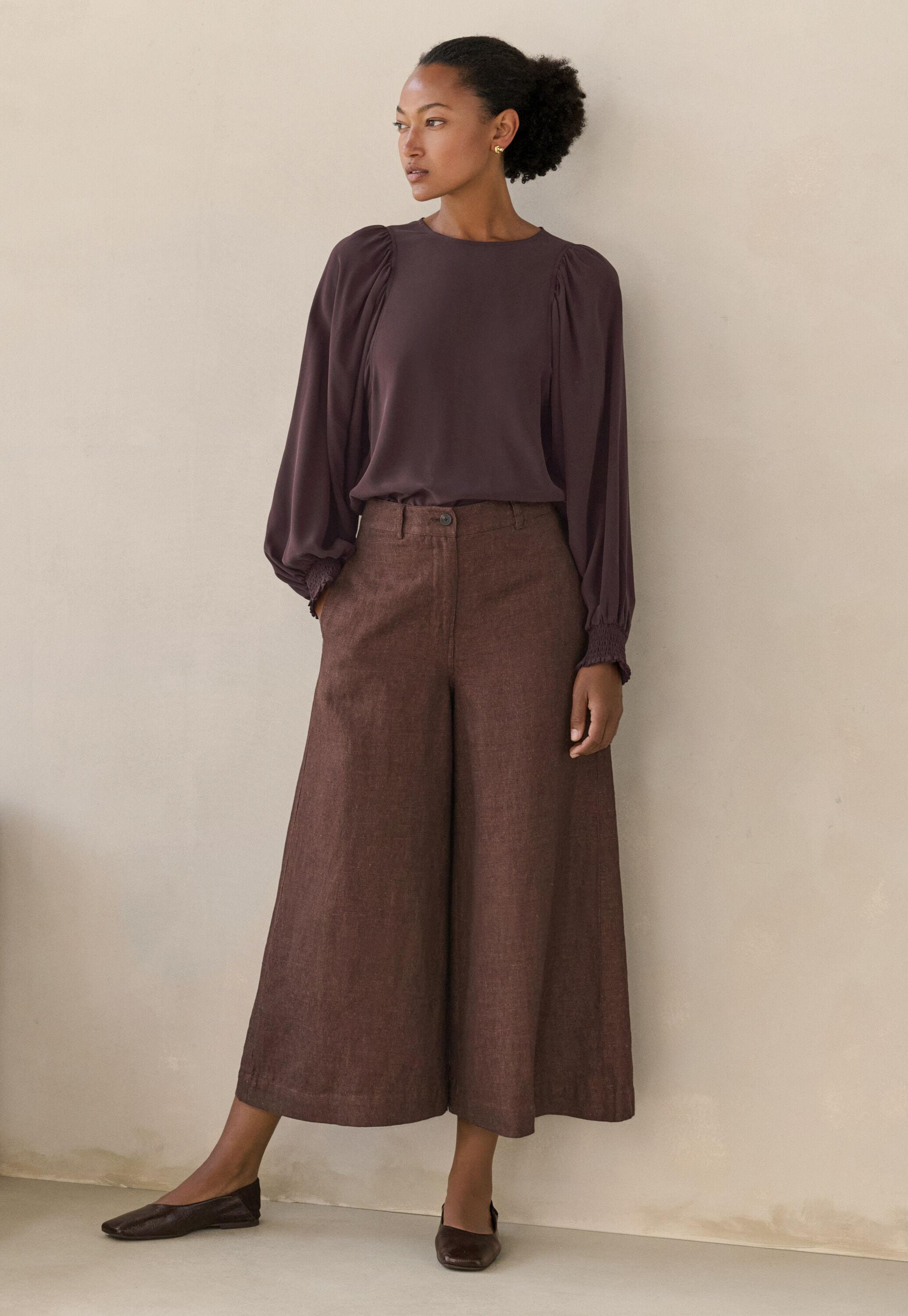 Bundfaltenhose