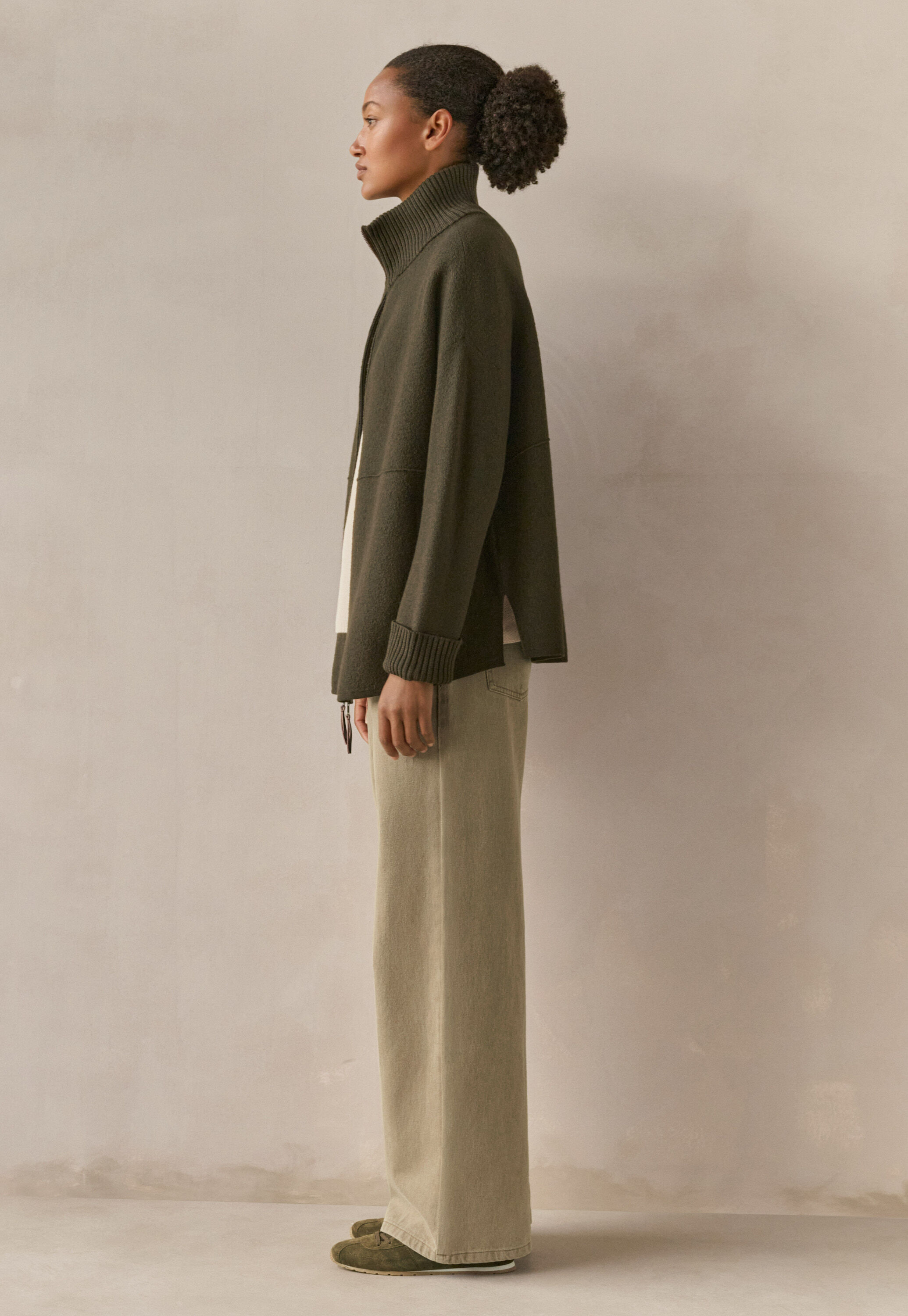 Bundfaltenhose