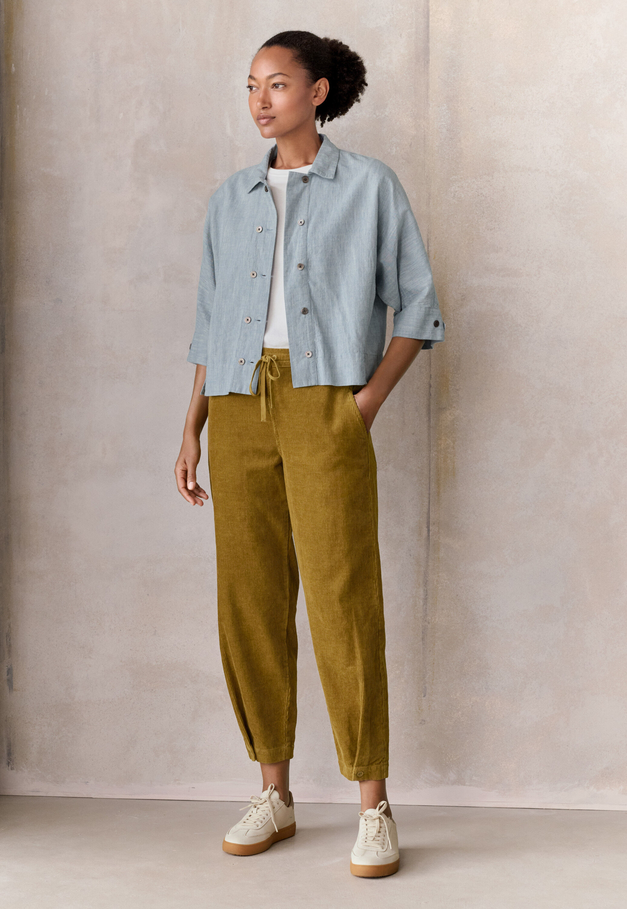 Bundfaltenhose