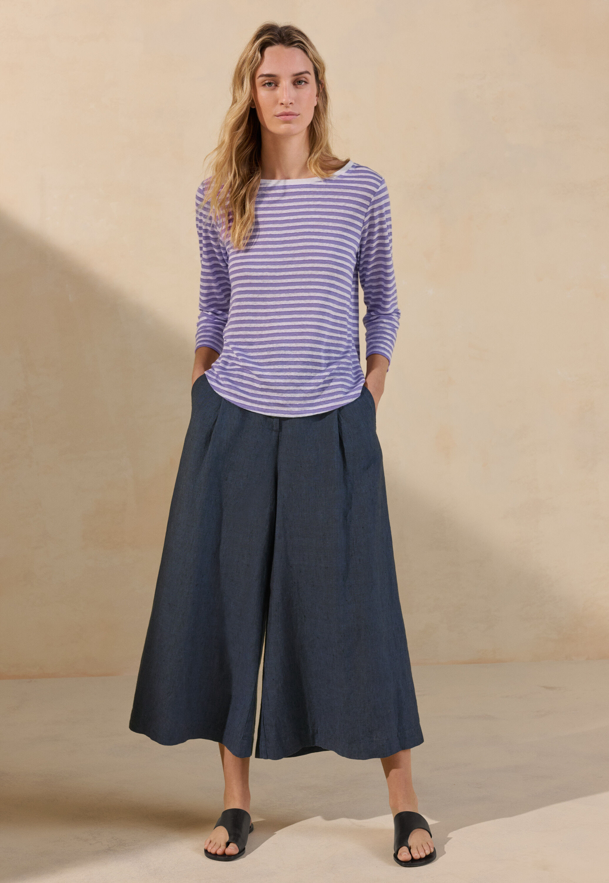 Bundfaltenhose