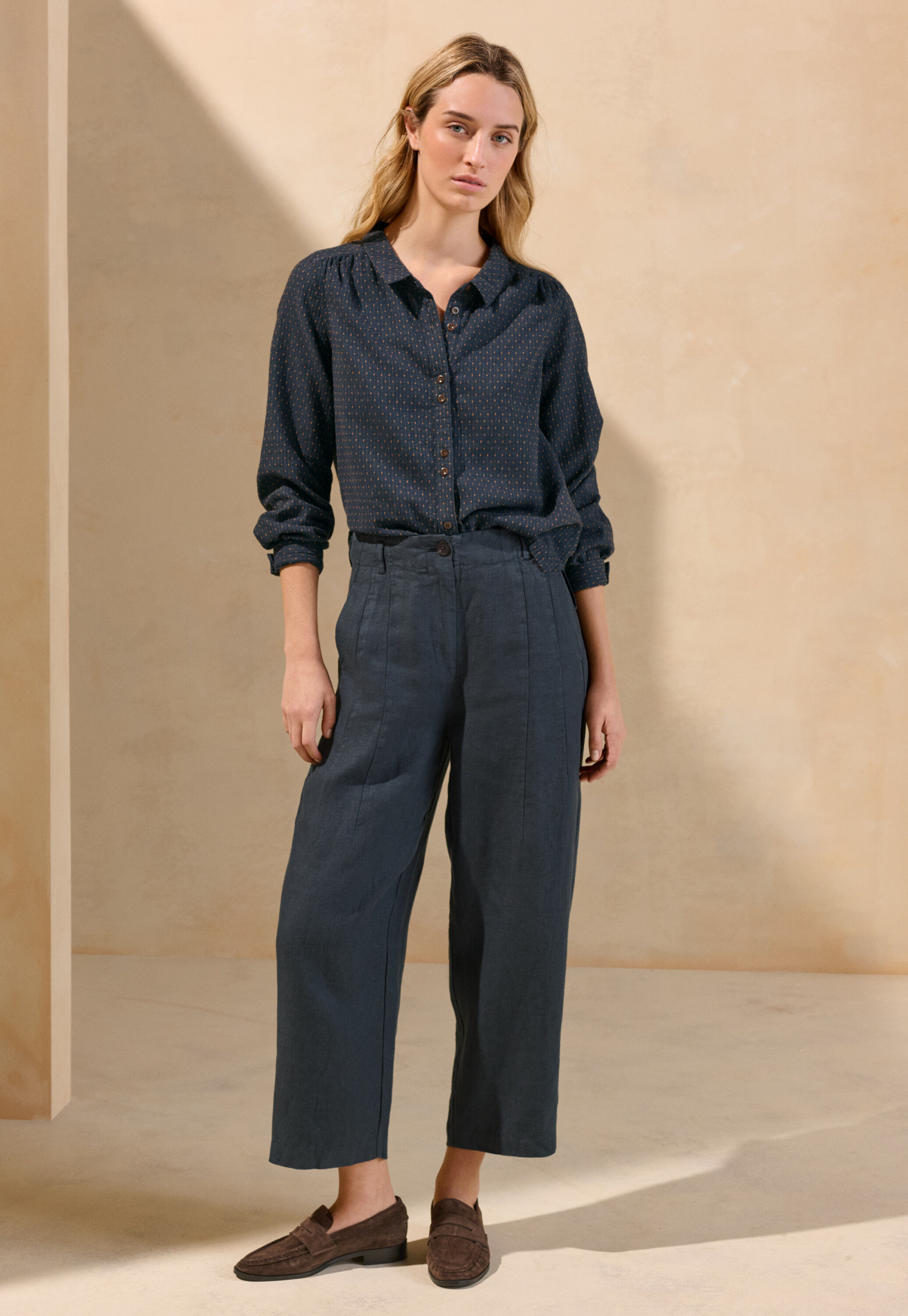 Bundfaltenhose
