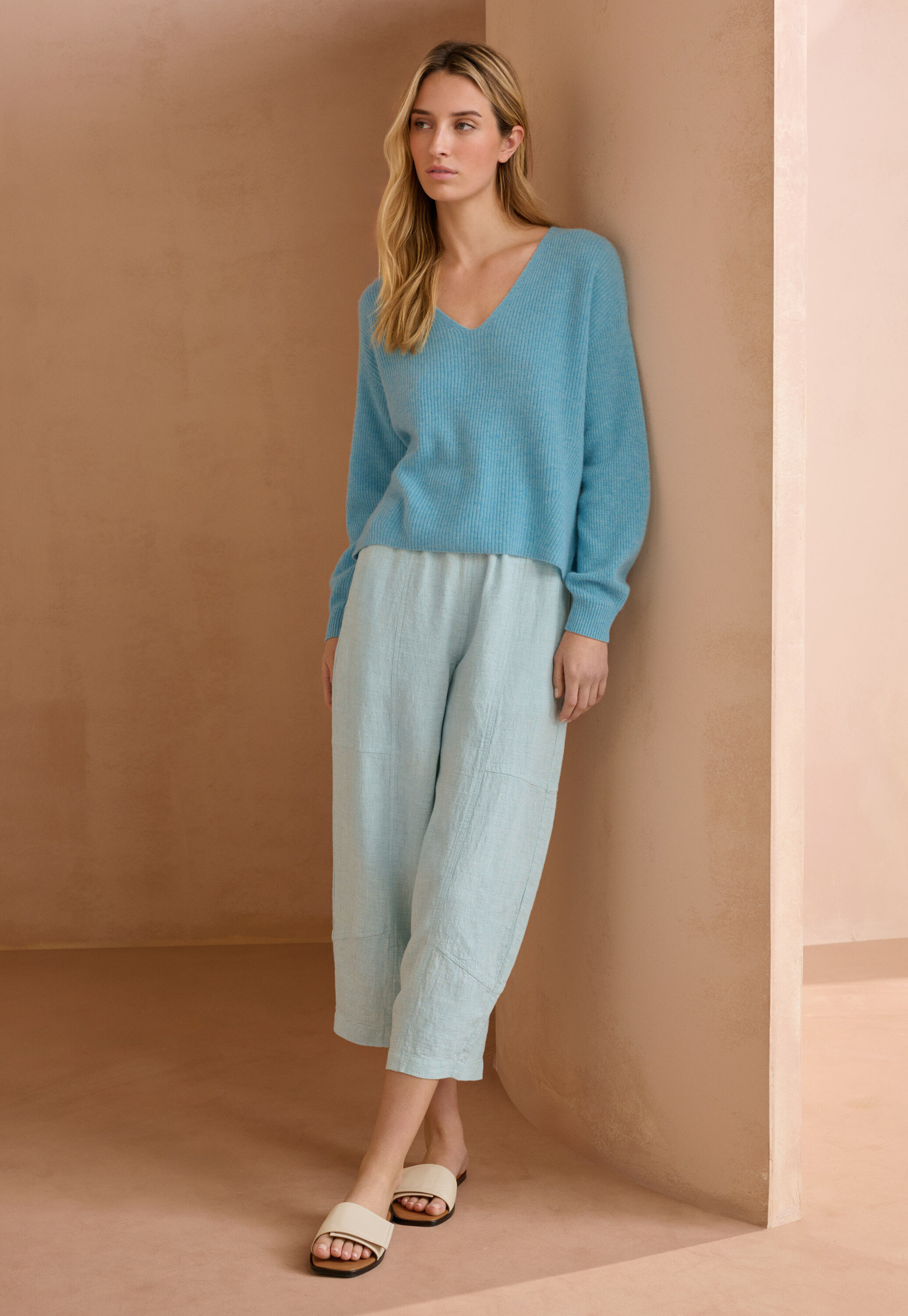 Bundfaltenhose