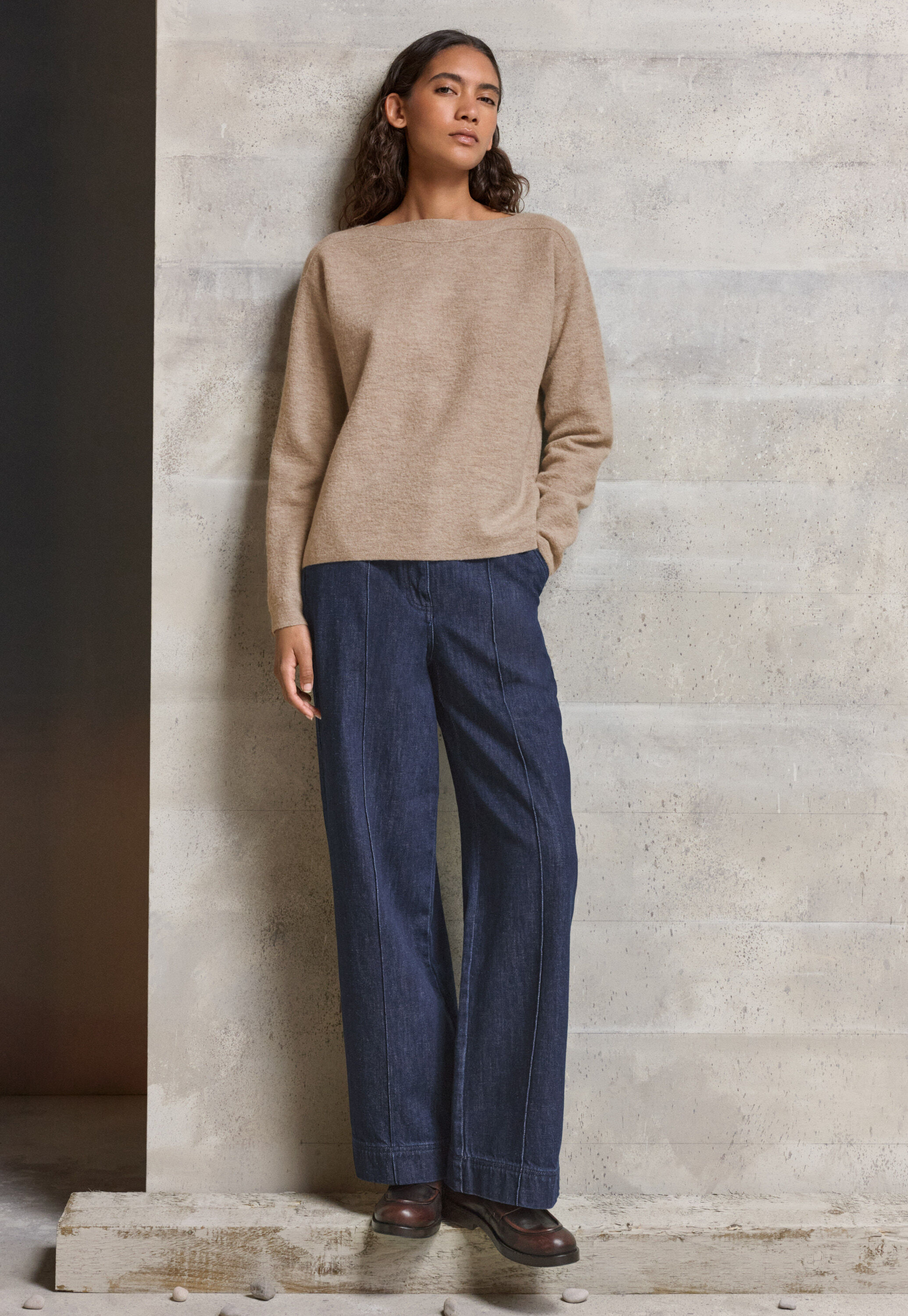 Bundfaltenhose