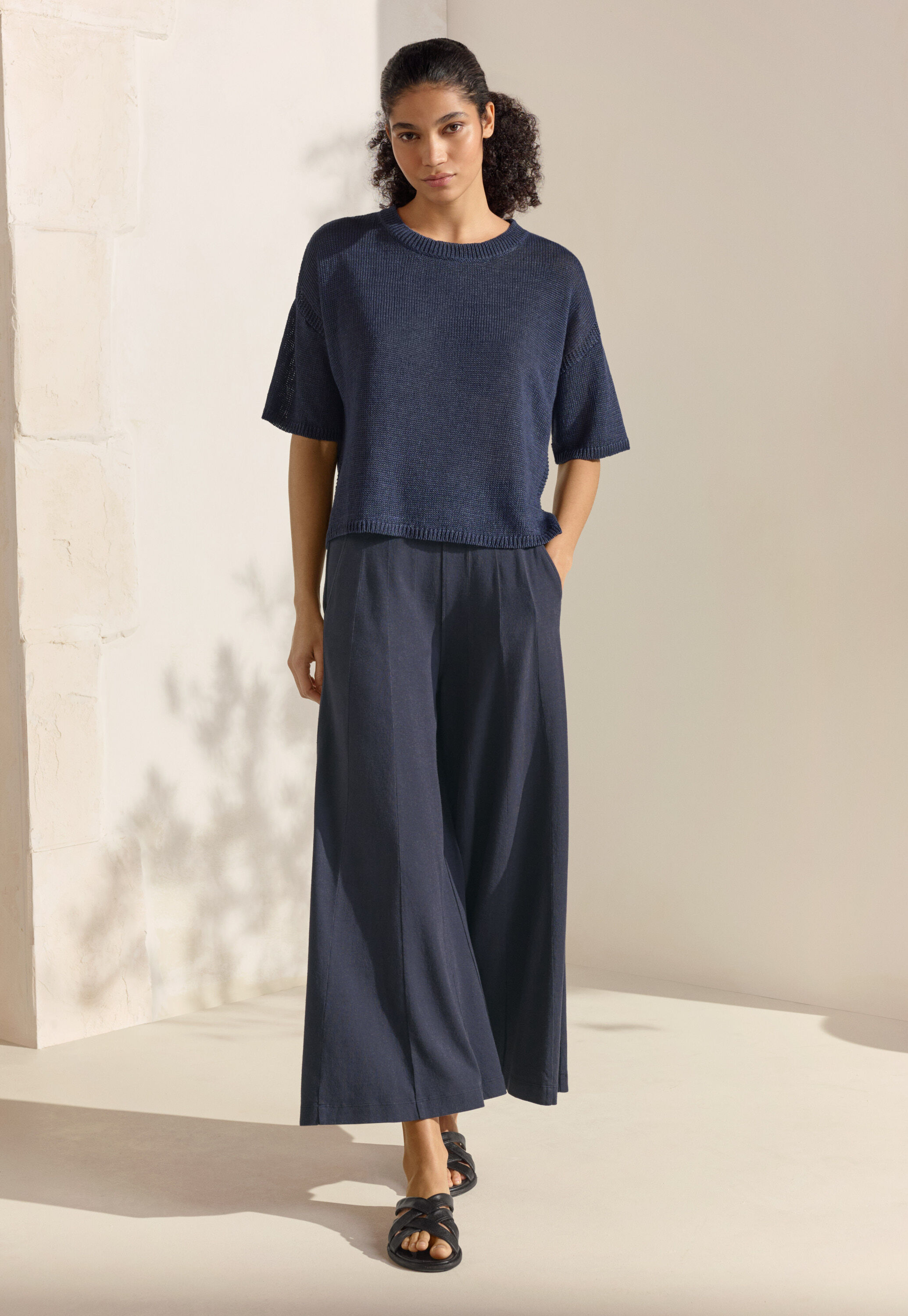 Bundfaltenhose