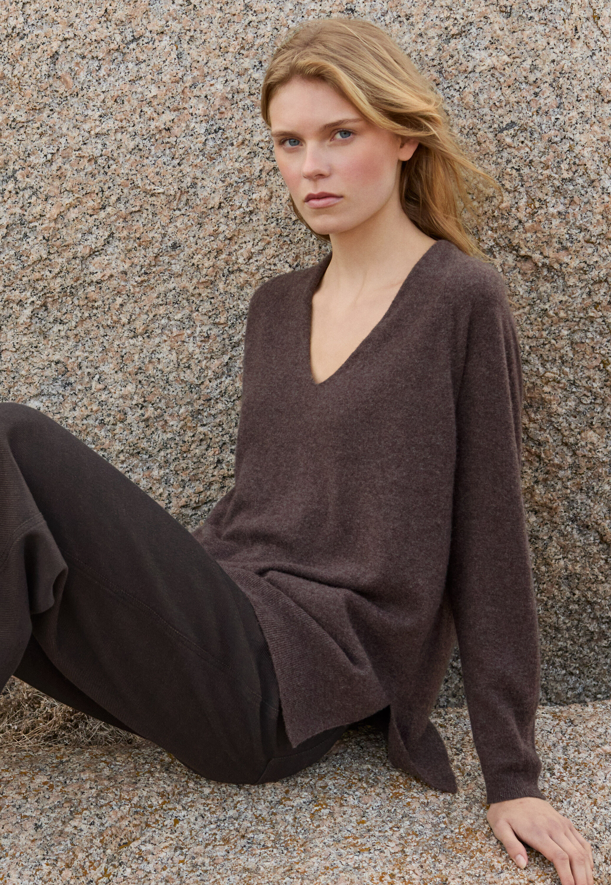 Kleid mit Peplum-Saum