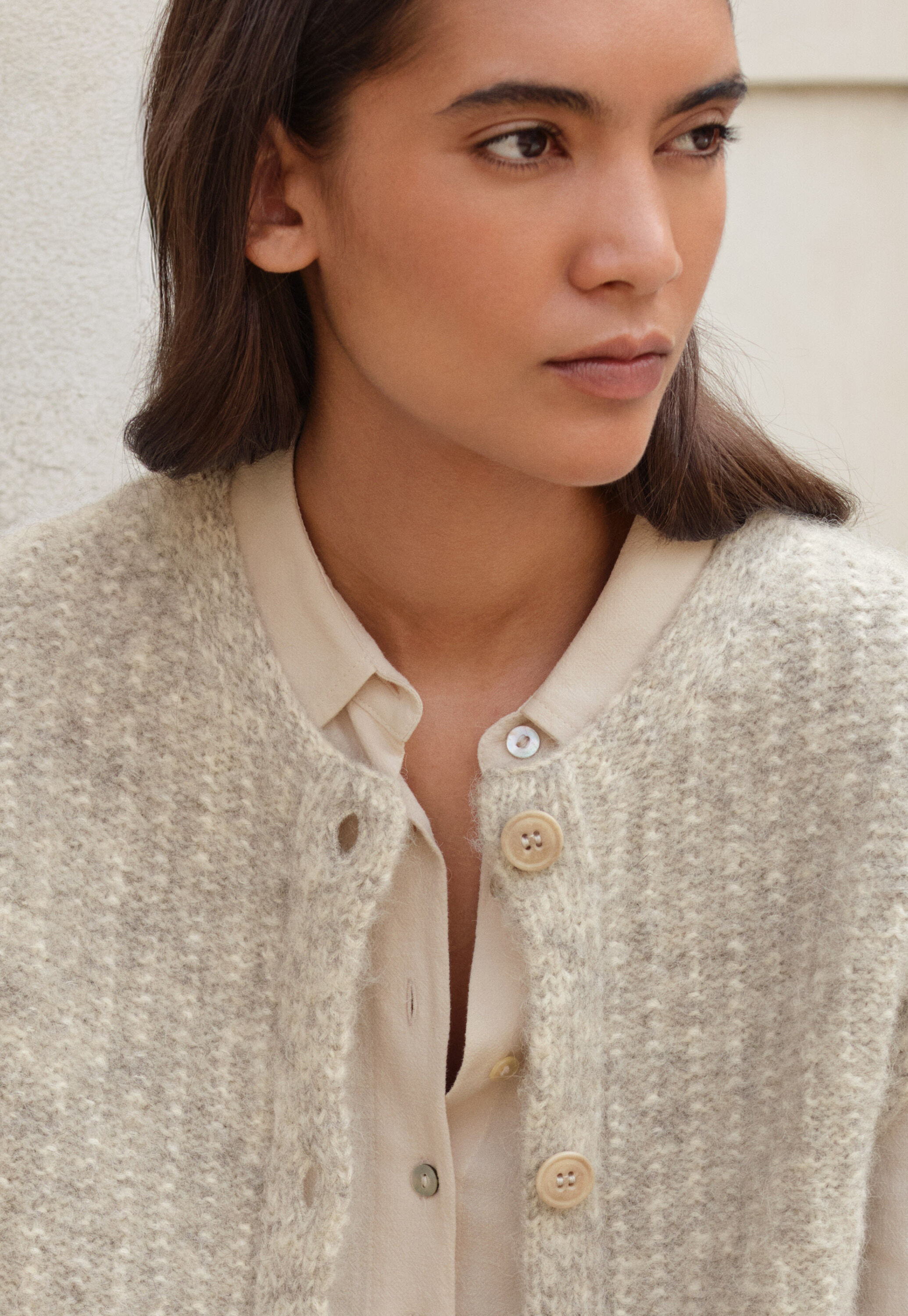 Cardigan mit Rei&szlig;verschluss