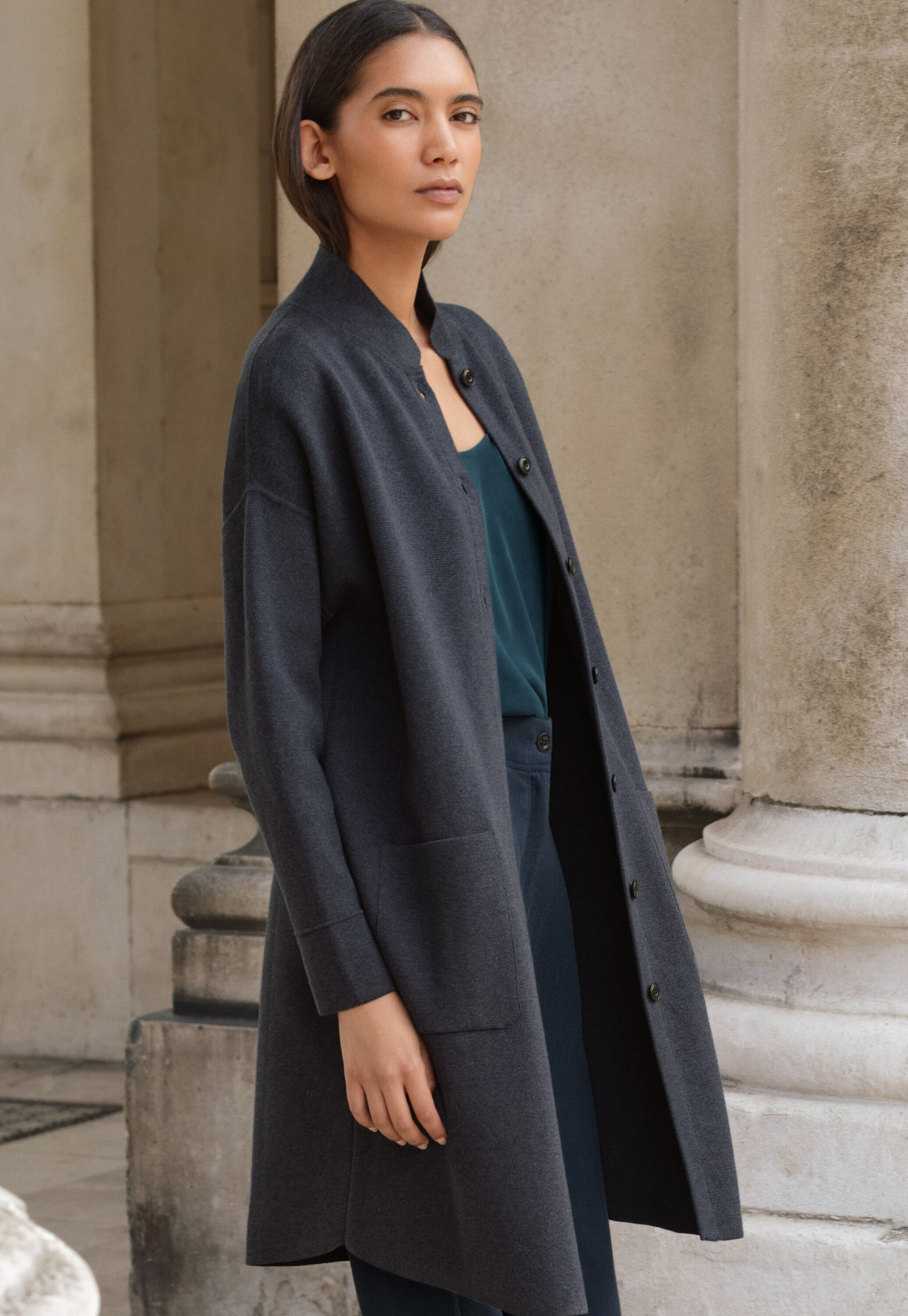 Cardigan mit Rei&szlig;verschluss