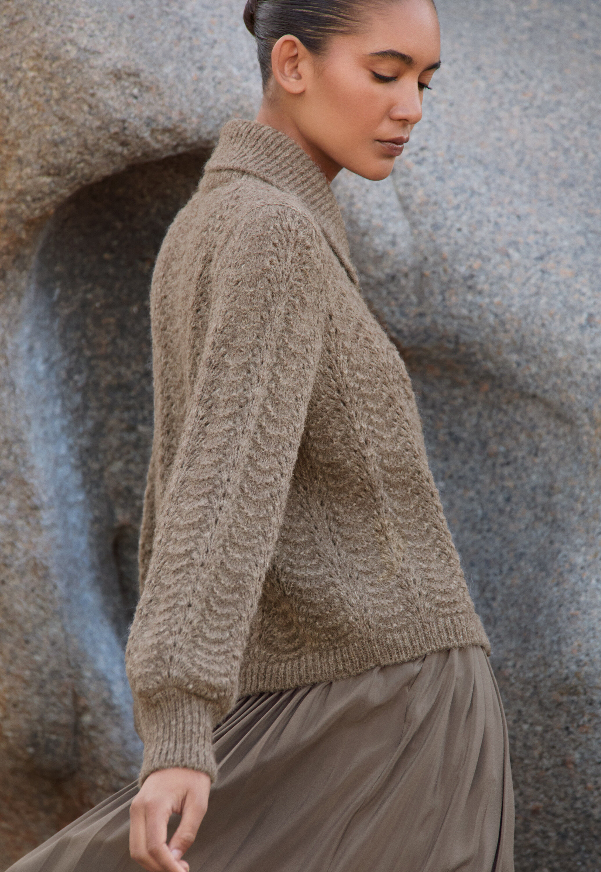 Verschlussloser Cardigan
